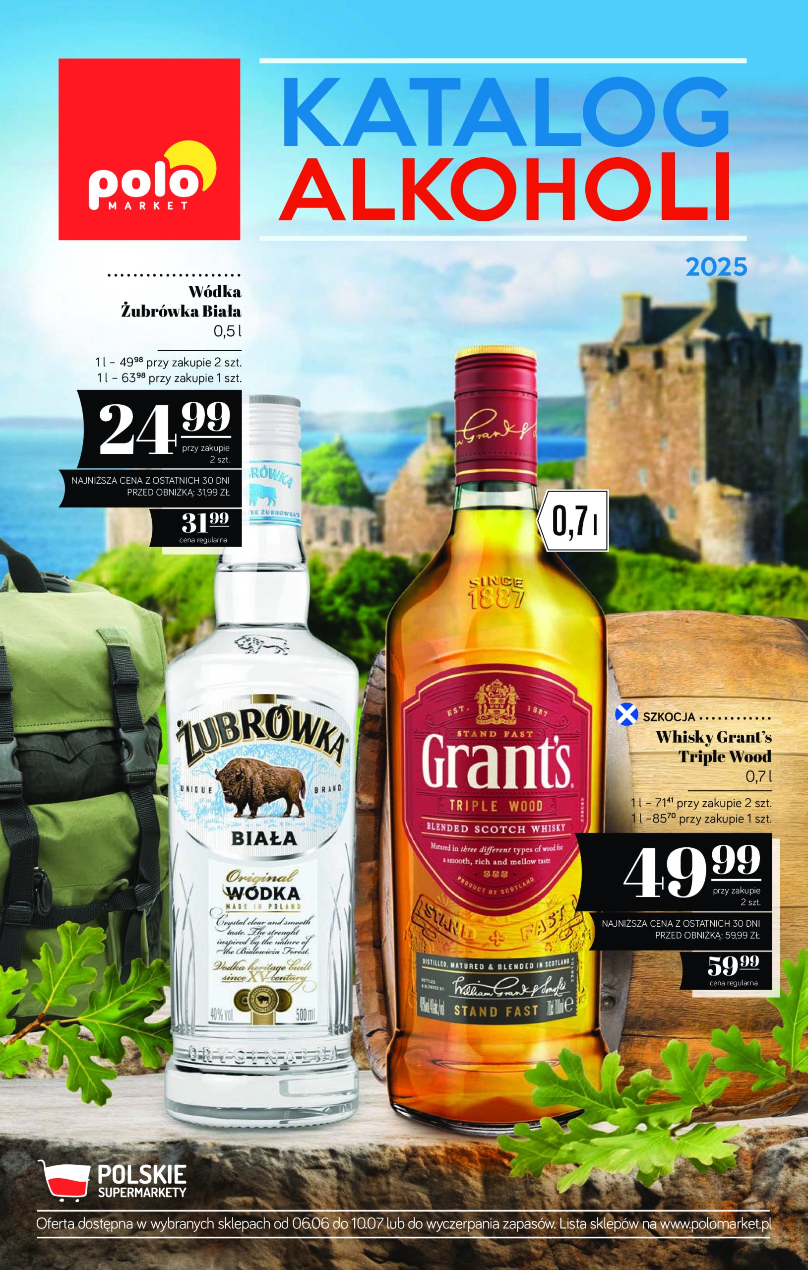 polomarket - POLO market - Katalog alkoholi gazetka ważna od 06.06. - 10.07.