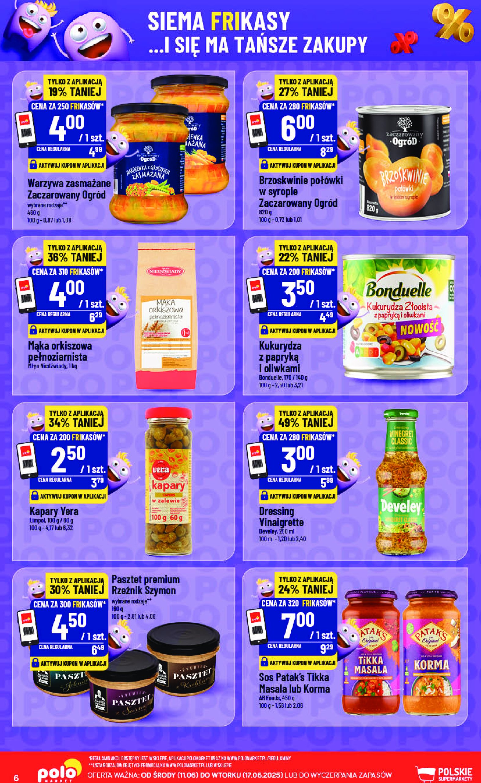 polomarket - Gazetka POLO market - Frikasowy Katalog ważna od 11.06. - 17.06. - page: 6