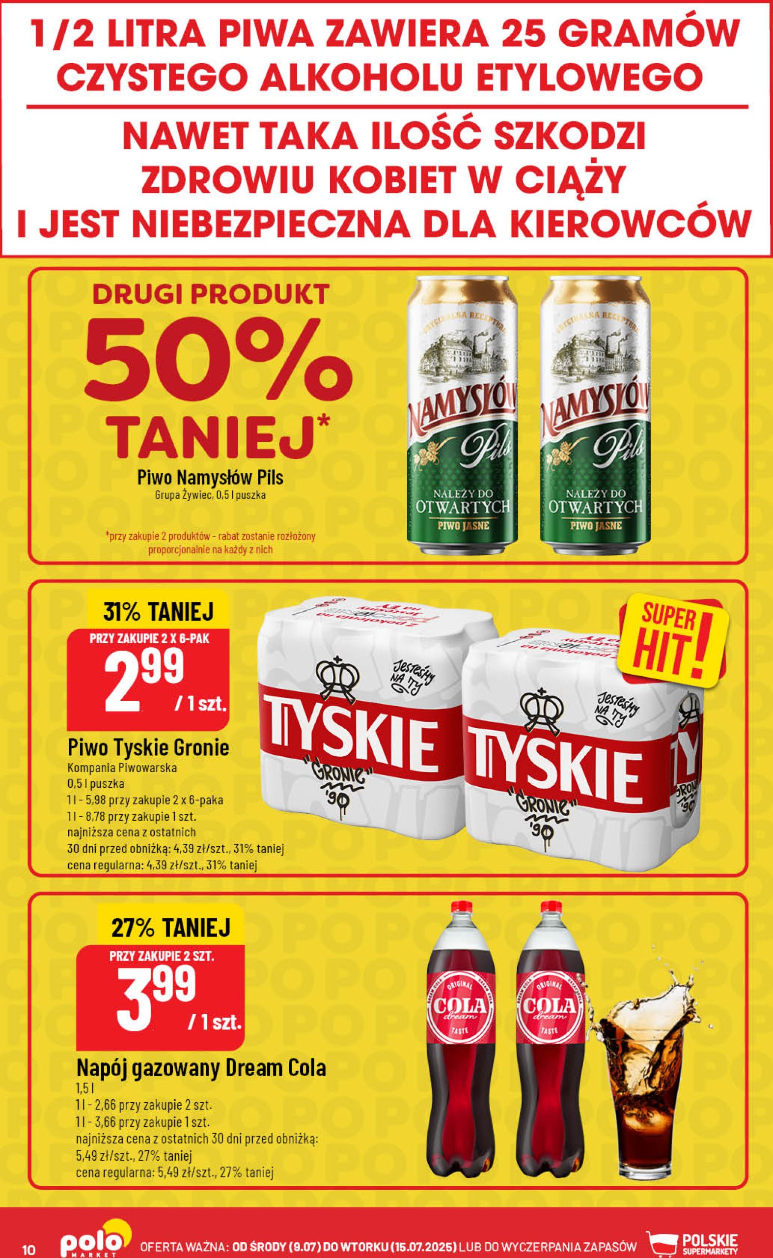polomarket - Gazetka POLO market ważna od 09.07. - 15.07. - page: 10 polomarket - Gazetka POLO market ważna od 09.07. - 15.07. - page: 10
