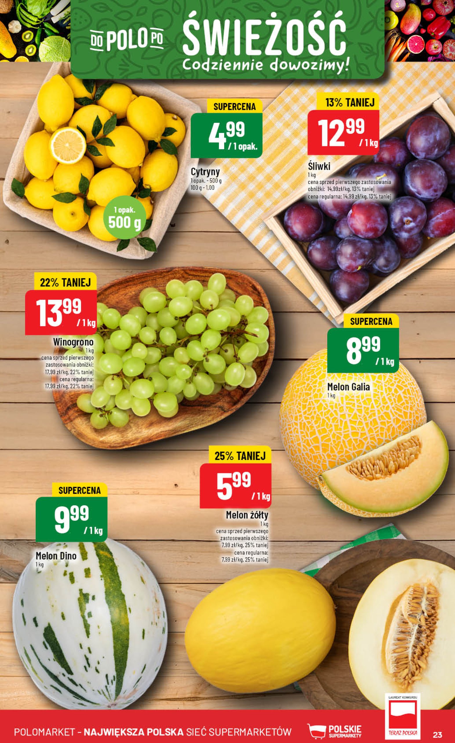 polomarket - Gazetka POLO market ważna od 09.07. - 15.07. - page: 23 polomarket - Gazetka POLO market ważna od 09.07. - 15.07. - page: 23