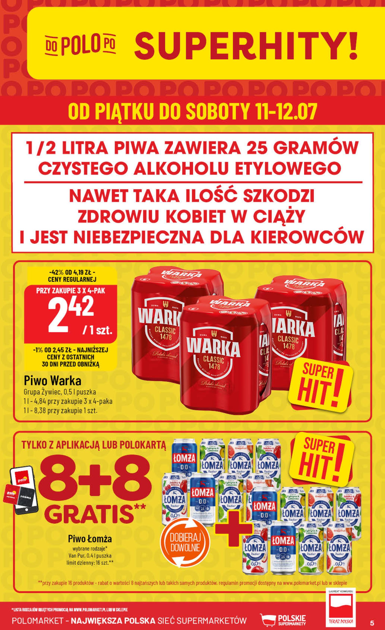 polomarket - Gazetka POLO market ważna od 09.07. - 15.07. - page: 5 polomarket - Gazetka POLO market ważna od 09.07. - 15.07. - page: 5