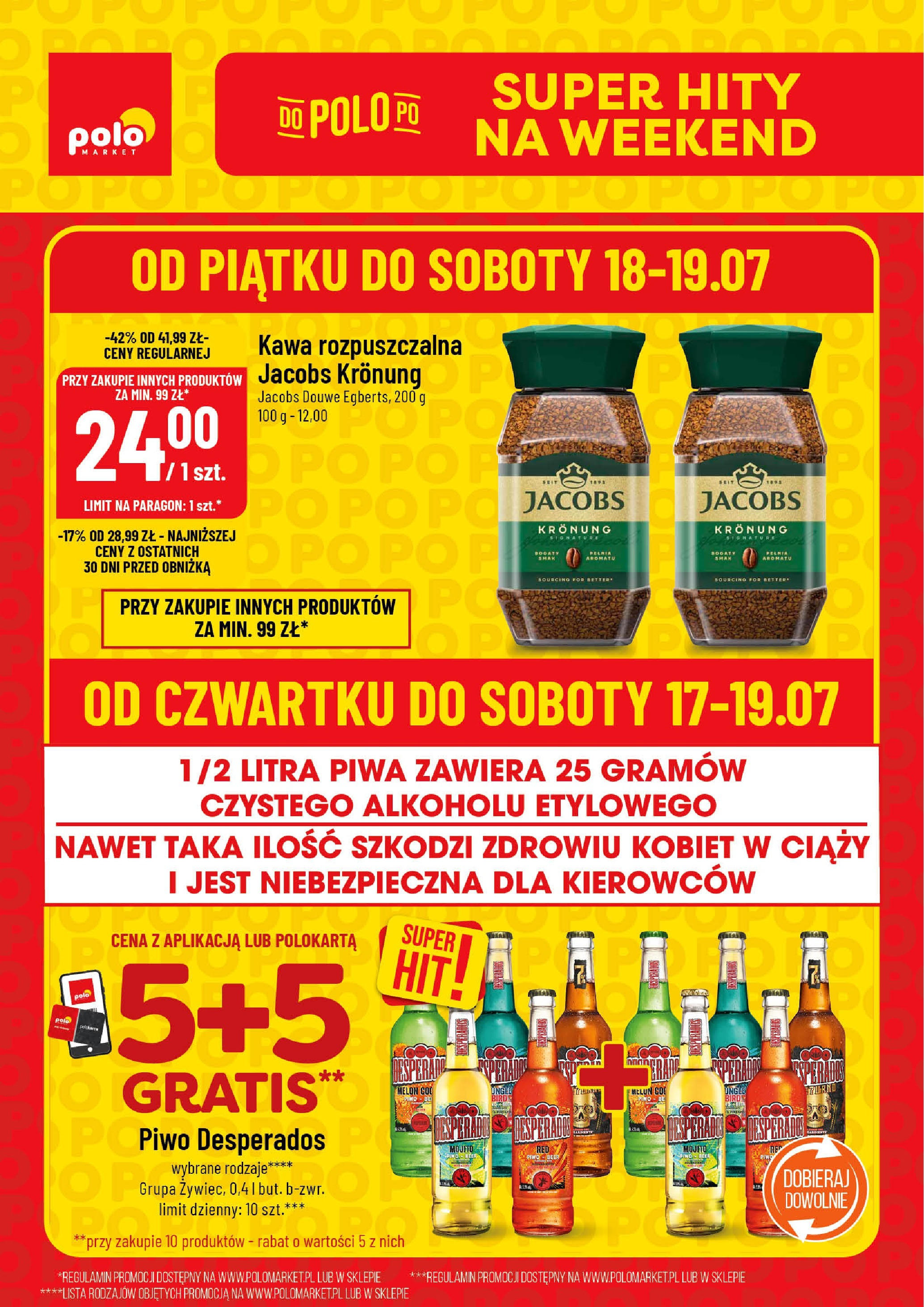 polomarket - Gazetka POLO market - Super Hity na Weekend ważna od 16.07. - 19.07.