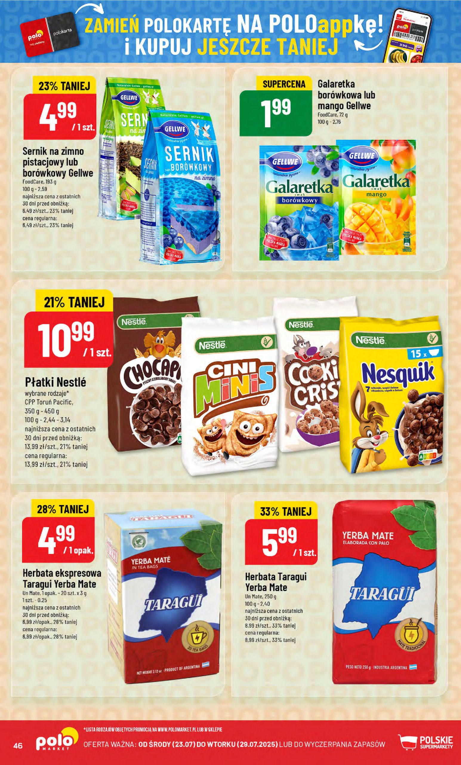 polomarket - Gazetka POLO market ważna od 23.07. - 29.07. - page: 46 polomarket - Gazetka POLO market ważna od 23.07. - 29.07. - page: 46