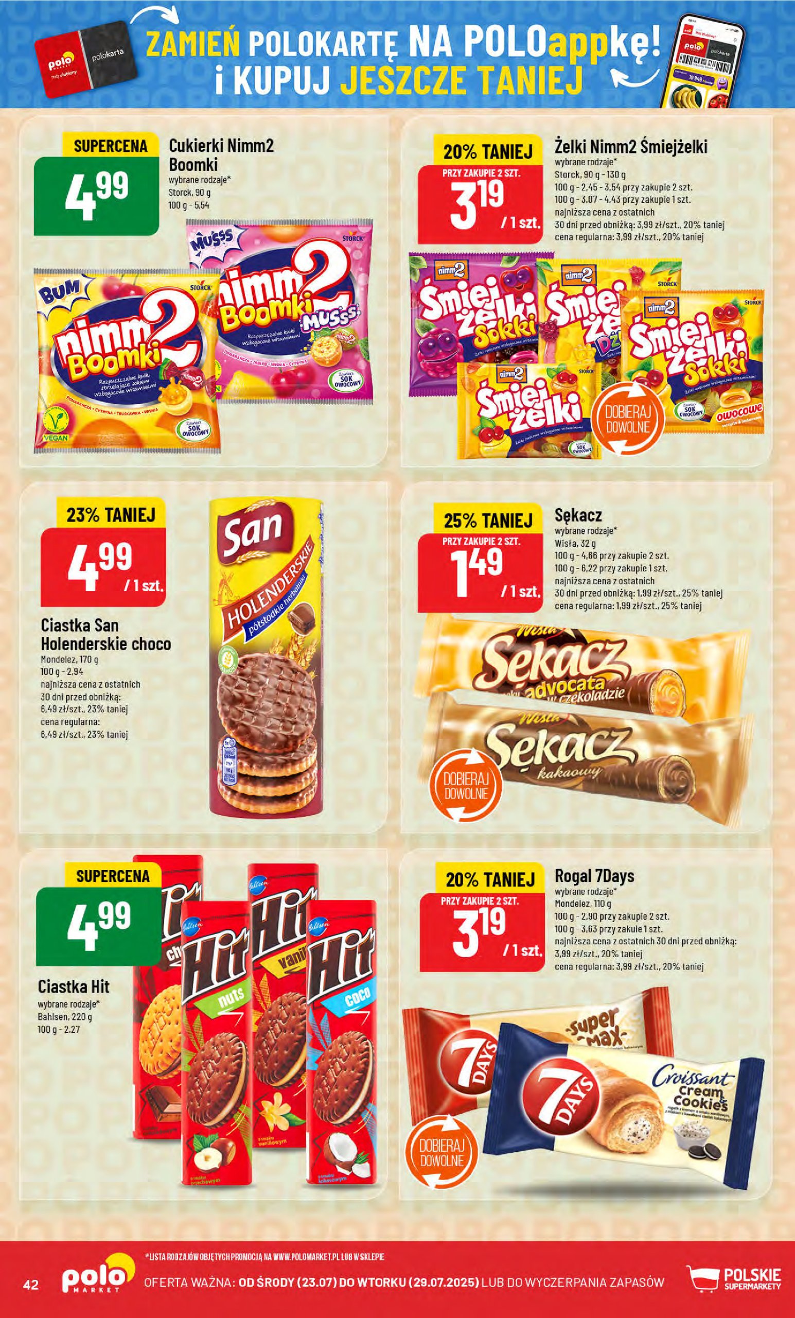 polomarket - Gazetka POLO market ważna od 23.07. - 29.07. - page: 42 polomarket - Gazetka POLO market ważna od 23.07. - 29.07. - page: 42