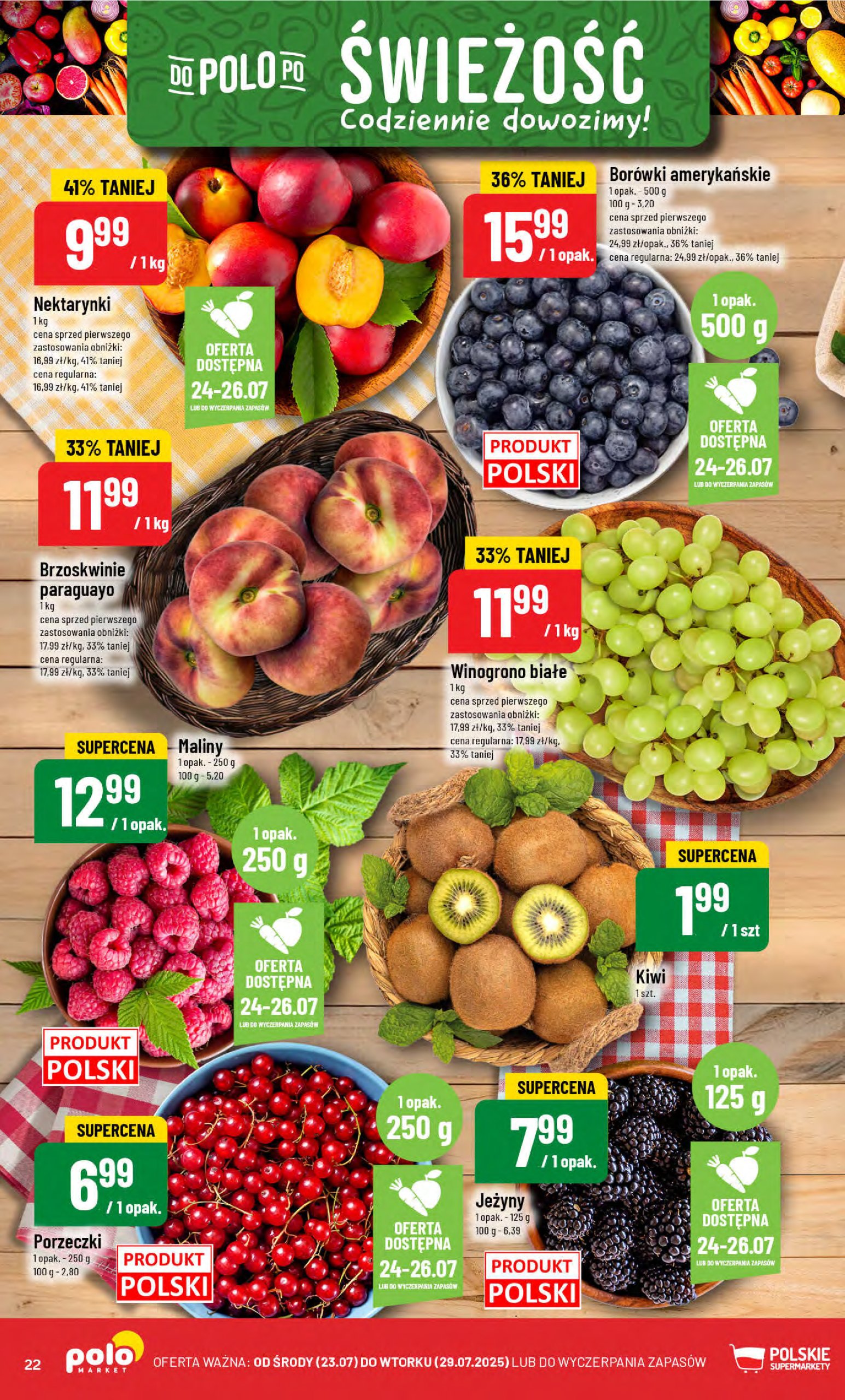 polomarket - Gazetka POLO market ważna od 23.07. - 29.07. - page: 22 polomarket - Gazetka POLO market ważna od 23.07. - 29.07. - page: 22