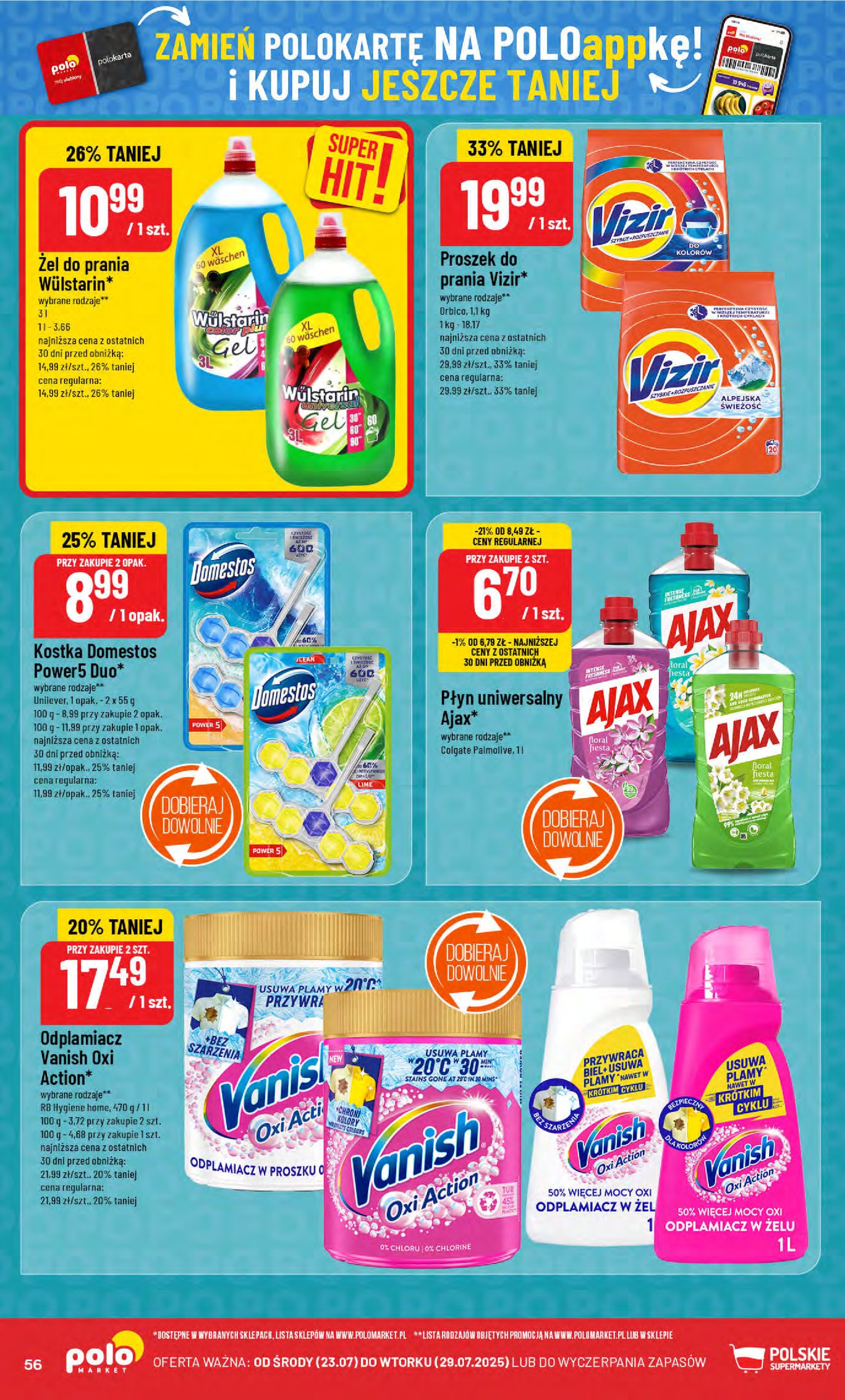 polomarket - Gazetka POLO market ważna od 23.07. - 29.07. - page: 56 polomarket - Gazetka POLO market ważna od 23.07. - 29.07. - page: 56
