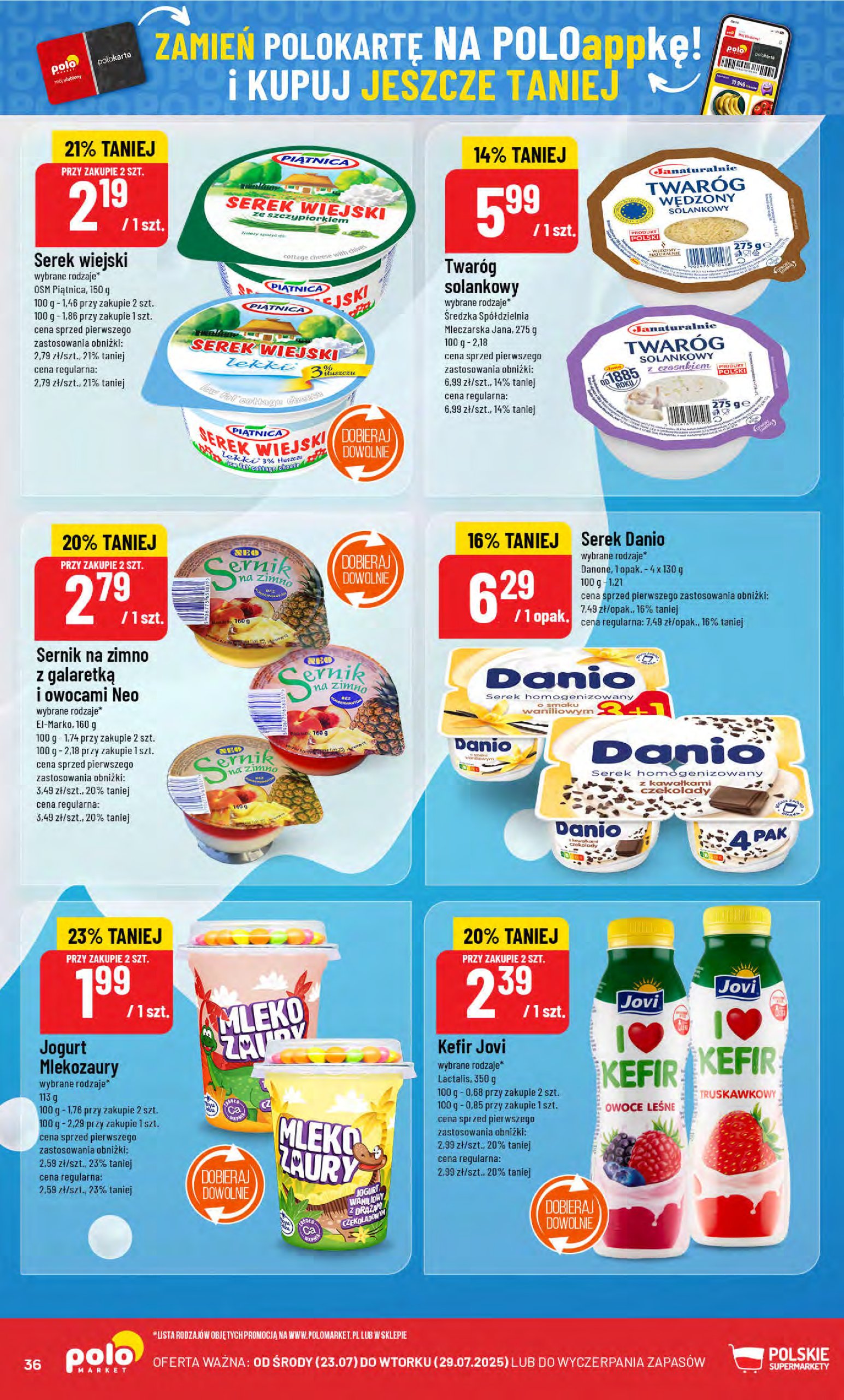 polomarket - Gazetka POLO market ważna od 23.07. - 29.07. - page: 36 polomarket - Gazetka POLO market ważna od 23.07. - 29.07. - page: 36