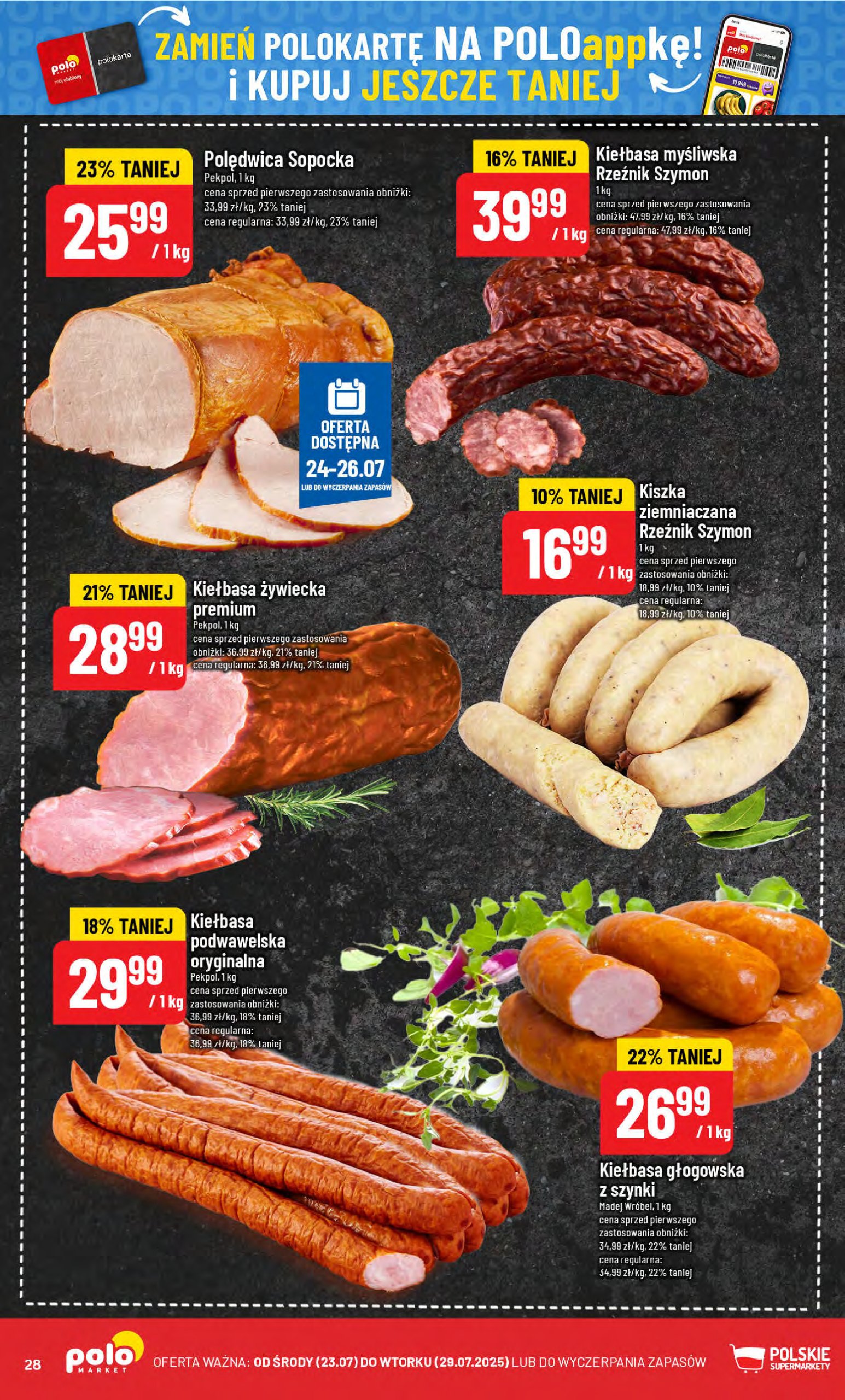 polomarket - Gazetka POLO market ważna od 23.07. - 29.07. - page: 28 polomarket - Gazetka POLO market ważna od 23.07. - 29.07. - page: 28