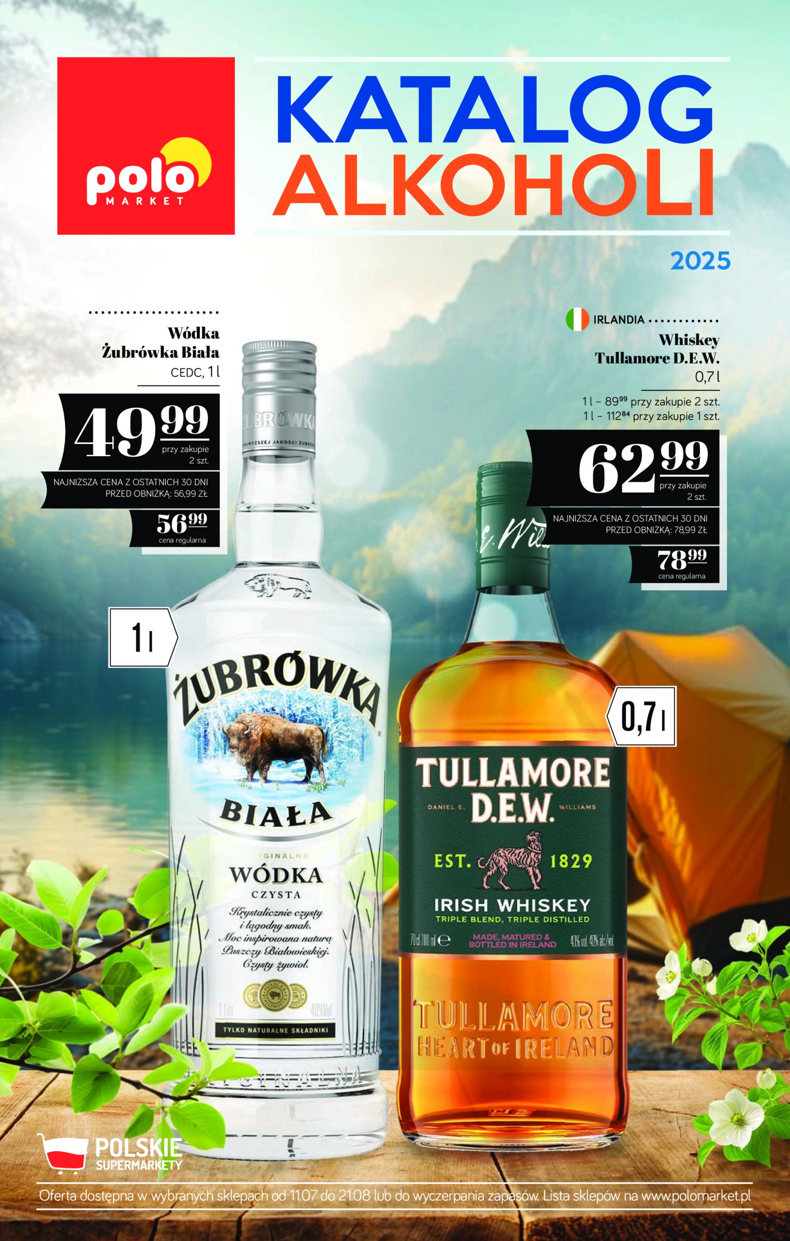 polomarket - Gazetka POLO market - Katalog alkoholi ważna od 11.07. - 21.08. - page: 1