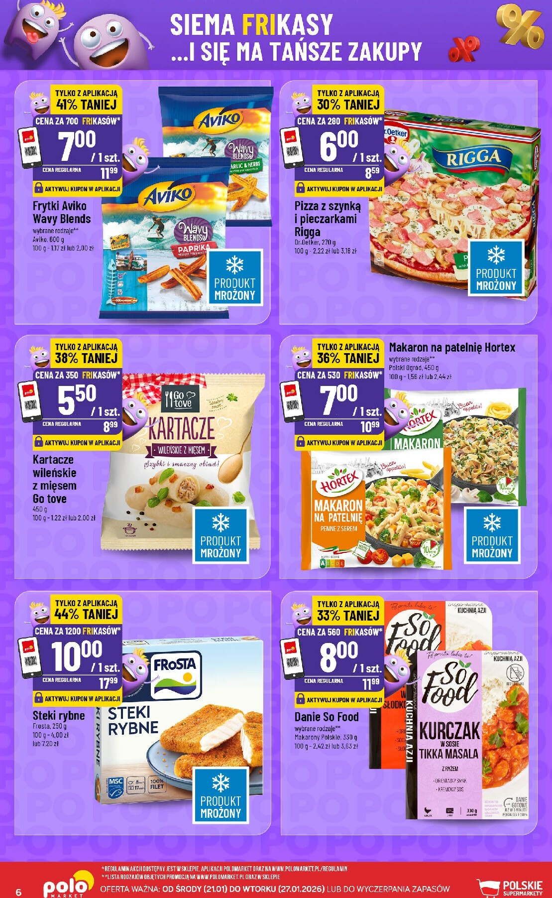 polomarket - Gazetka POLO market - Frikasowy Katalog - ważna od 21.01. do 27.01. - page: 6