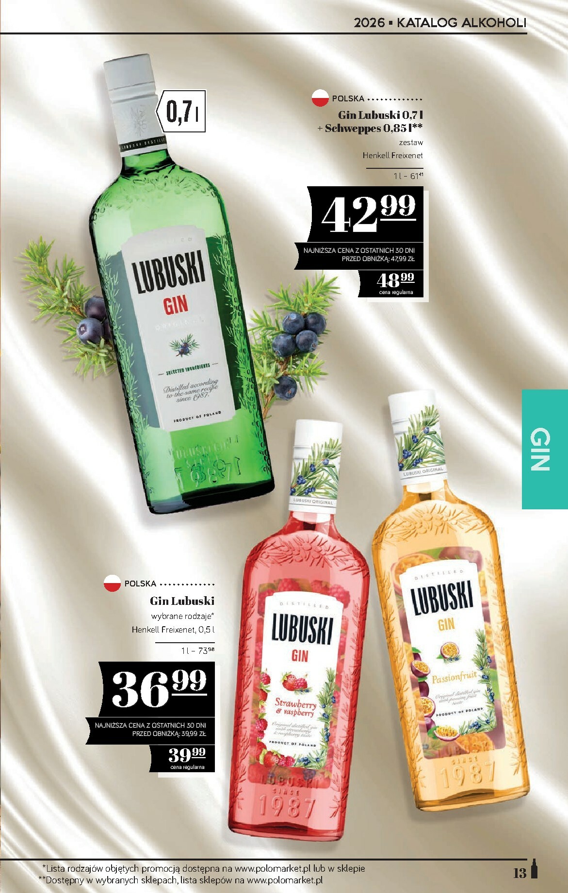 polomarket - Gazetka POLO market - Katalog Alkoholi - ważna od 19.01. do 04.02. - page: 13