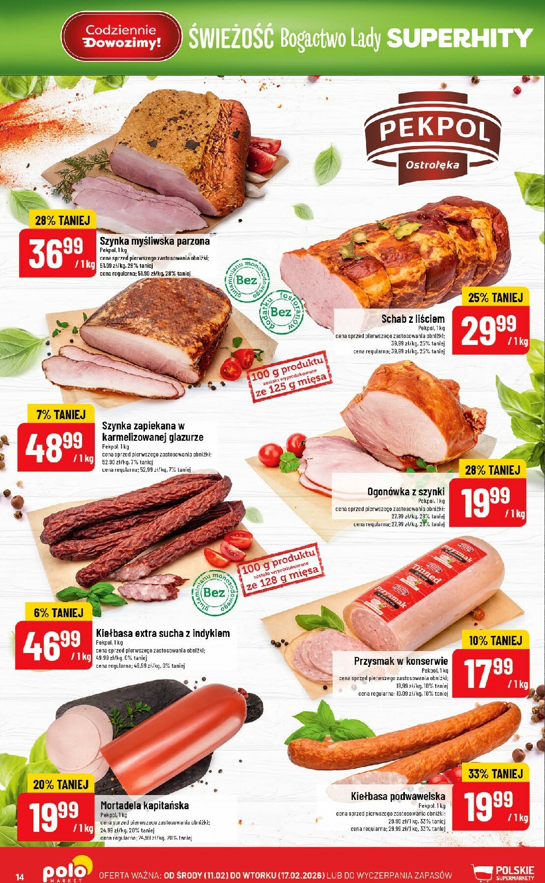 polomarket - Gazetka POLO market - ważna od 11.02.2026 do 17.02.2026 - page: 14