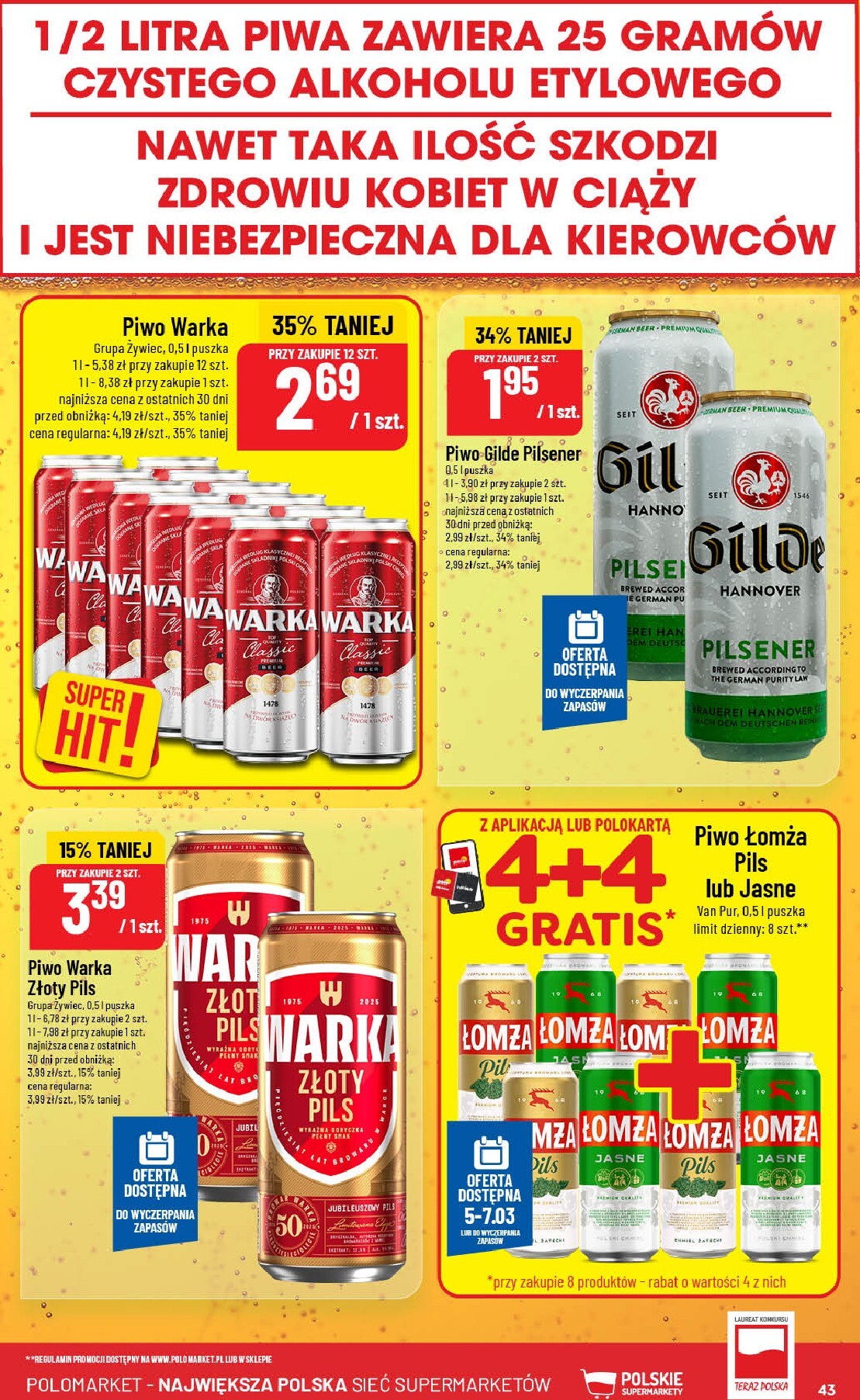 polomarket - Gazetka POLO market - ważna od 04.03.2026 do 10.03.2026 - page: 43