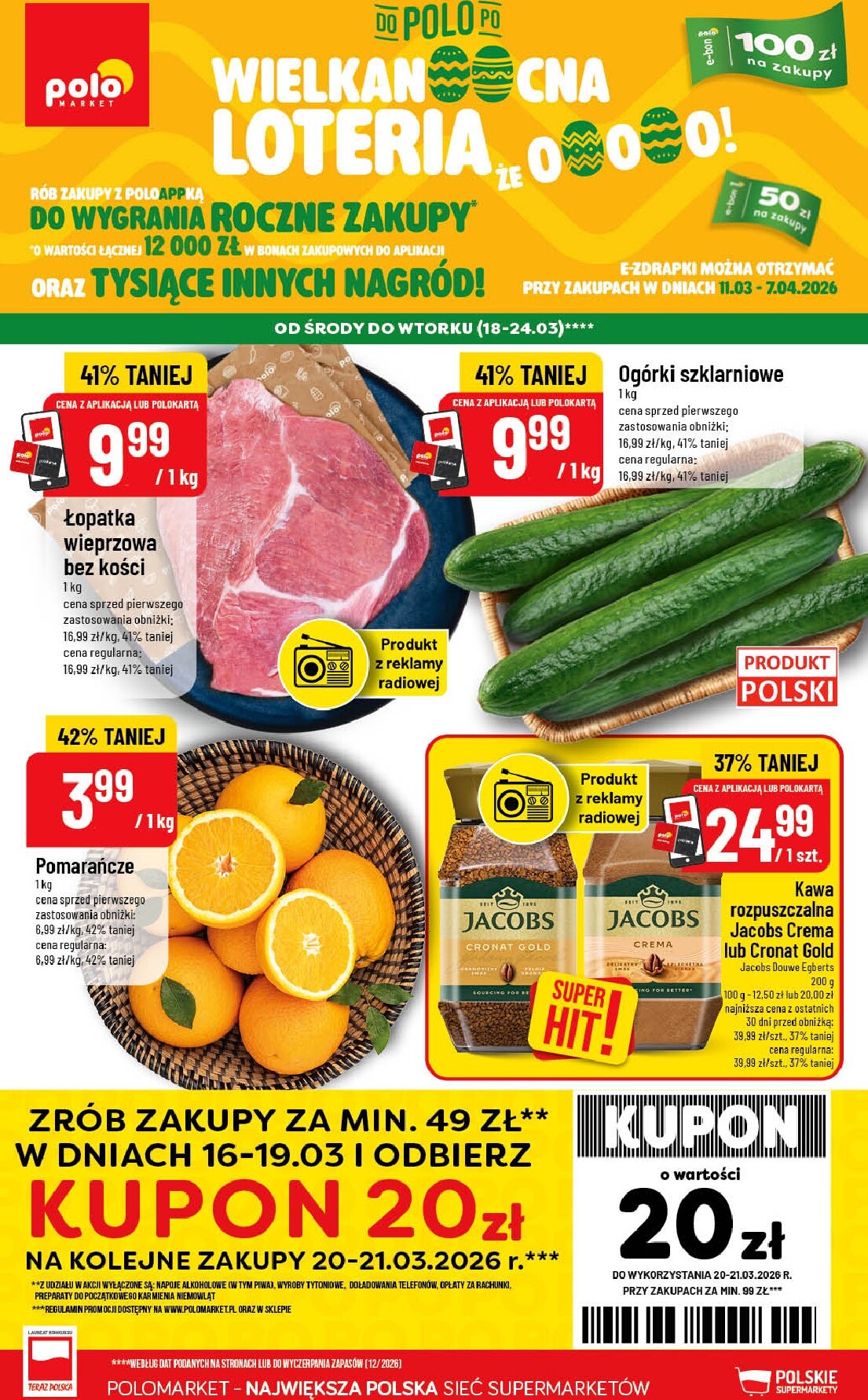 polomarket - Gazetka POLO market - ważna od 18.03.2026 do 24.03.2026 - page: 1