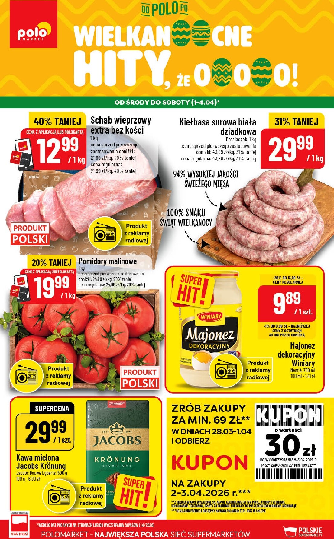 polomarket - Gazetka POLO market - ważna od 01.04.2026 do 04.04.2026 - page: 1