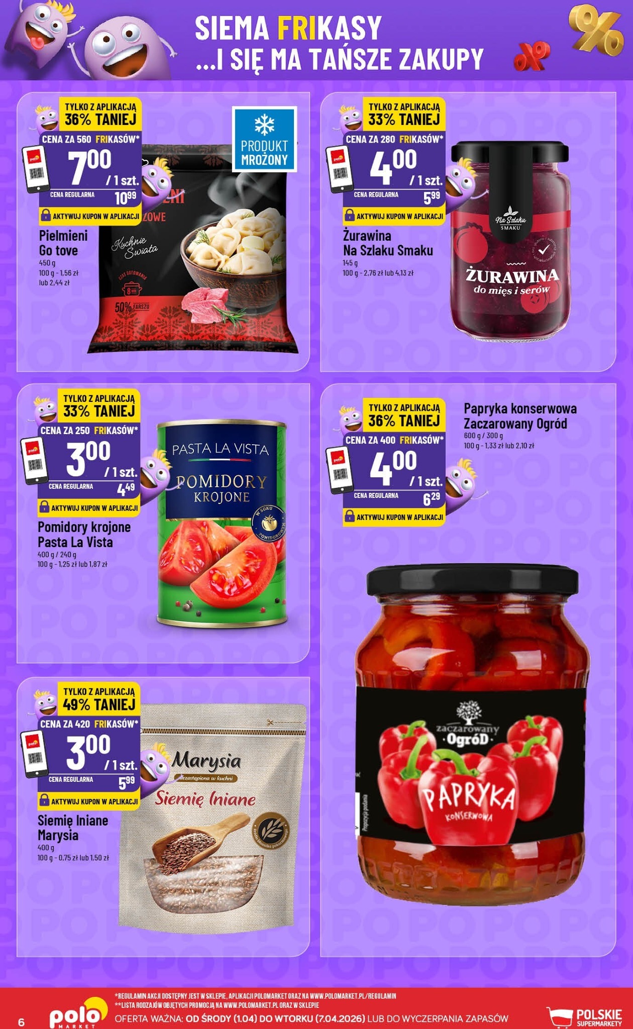 polomarket - Gazetka POLO market - Katalog Frikasy - ważna od 01.04.2026 do 07.04.2026 - page: 6