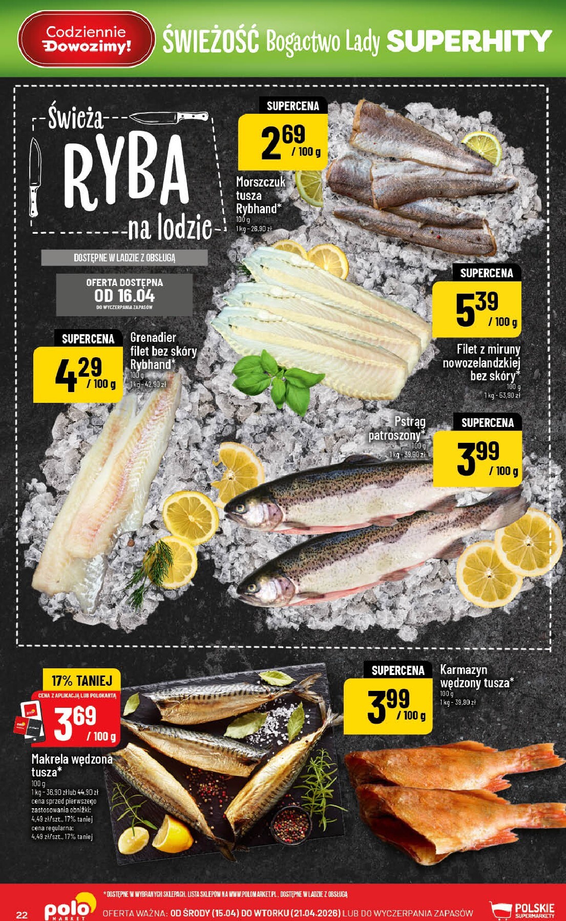 polomarket - Nowa gazetka POLO market ważna od 15.04.2026 do 21.04.2026 - page: 22