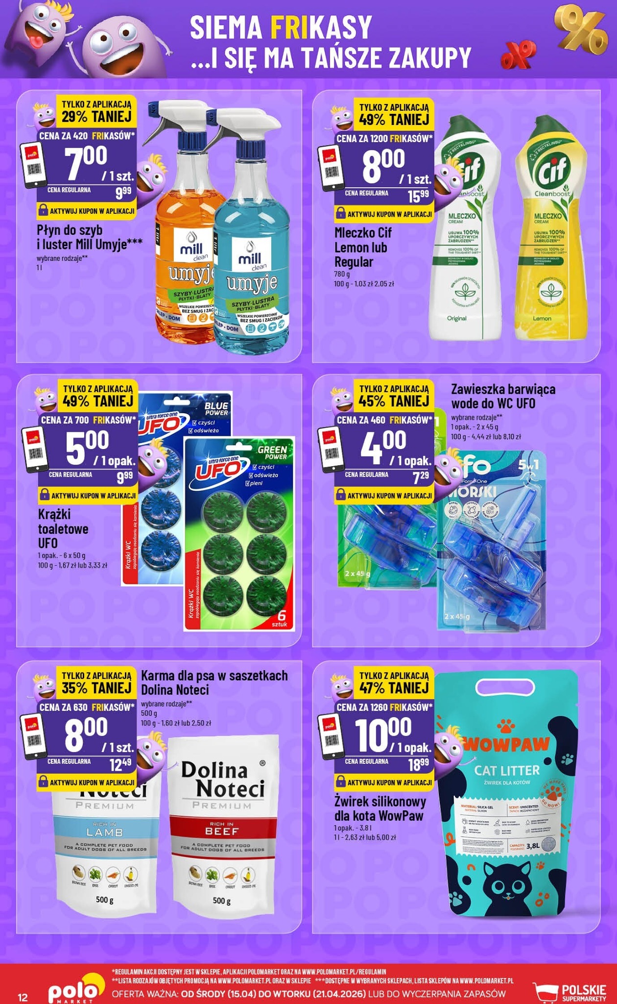 polomarket - Nowa gazetka POLO market - Katalog Frikasy ważna od 15.04.2026 do 21.04.2026 - page: 12