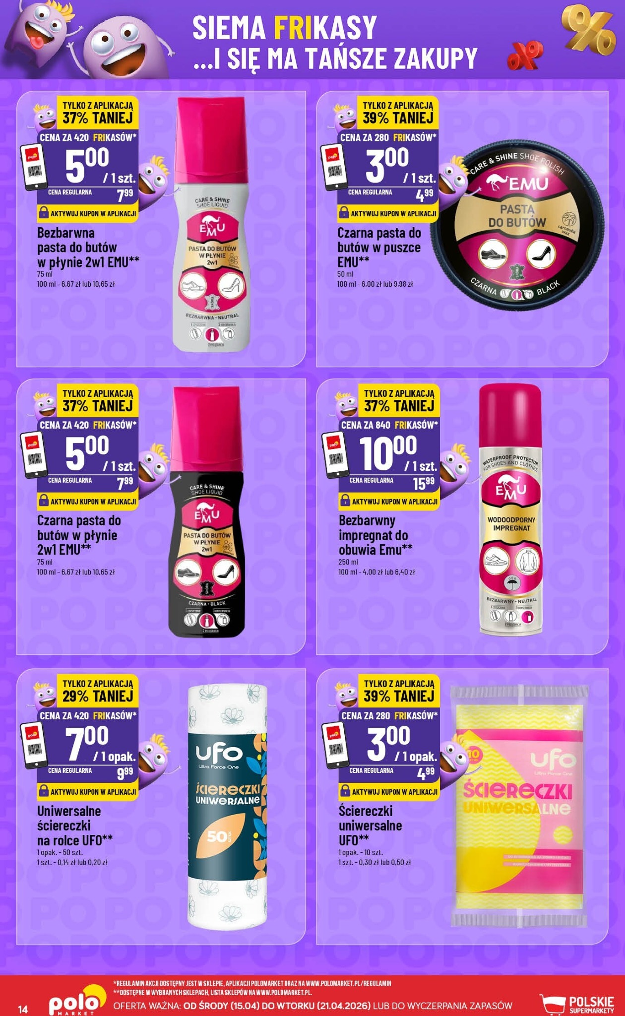 polomarket - Nowa gazetka POLO market - Katalog Frikasy ważna od 15.04.2026 do 21.04.2026 - page: 14