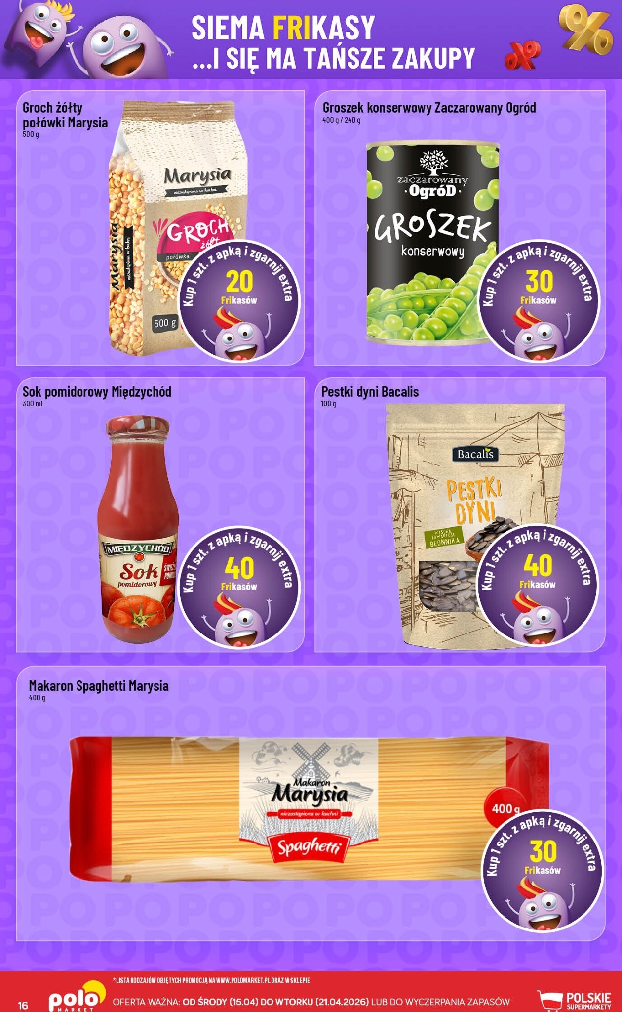 polomarket - Nowa gazetka POLO market - Katalog Frikasy ważna od 15.04.2026 do 21.04.2026 - page: 16