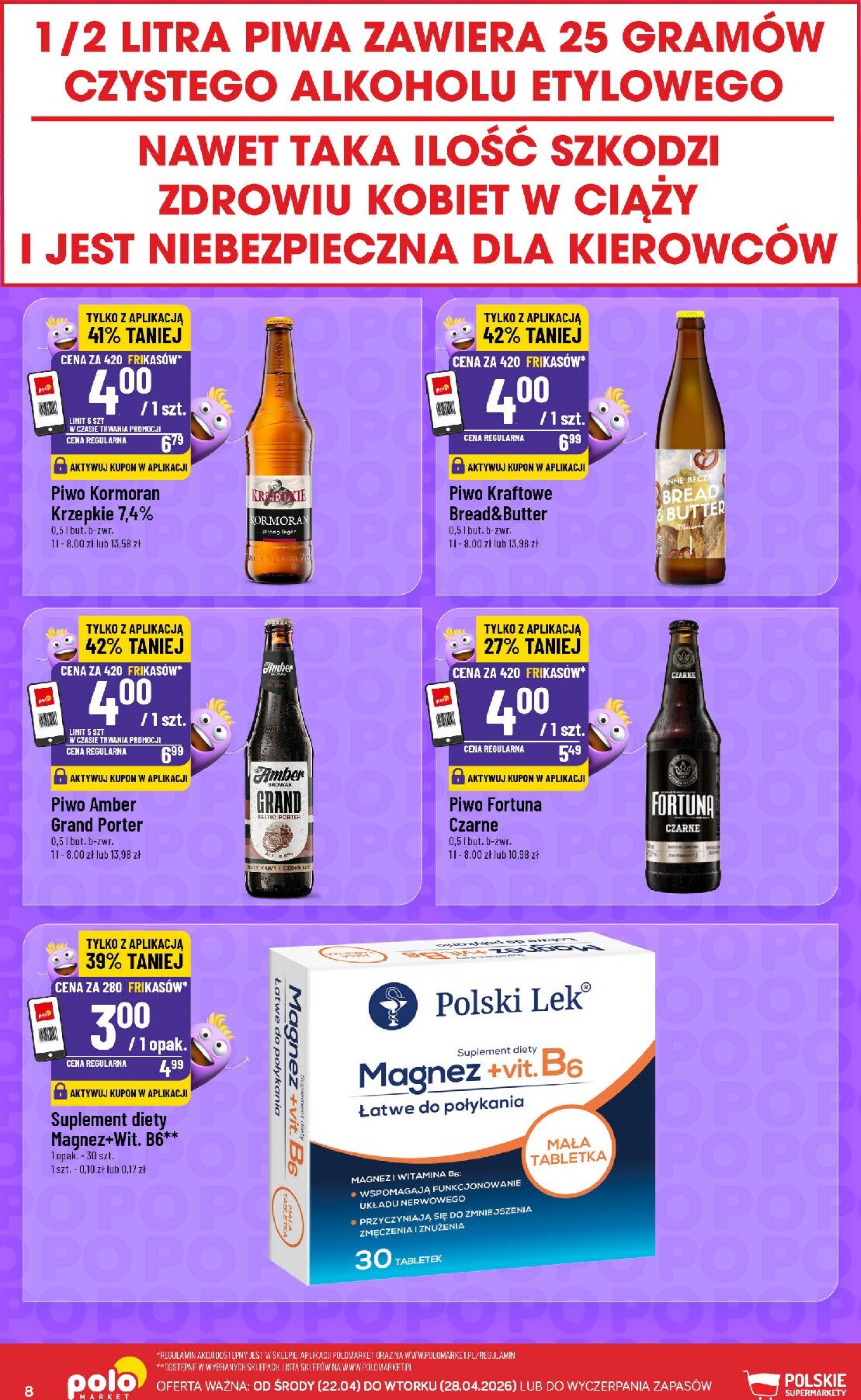 polomarket - Nowa gazetka POLO market - Katalog Frikasy ważna od 22.04.2026 do 28.04.2026 - page: 8