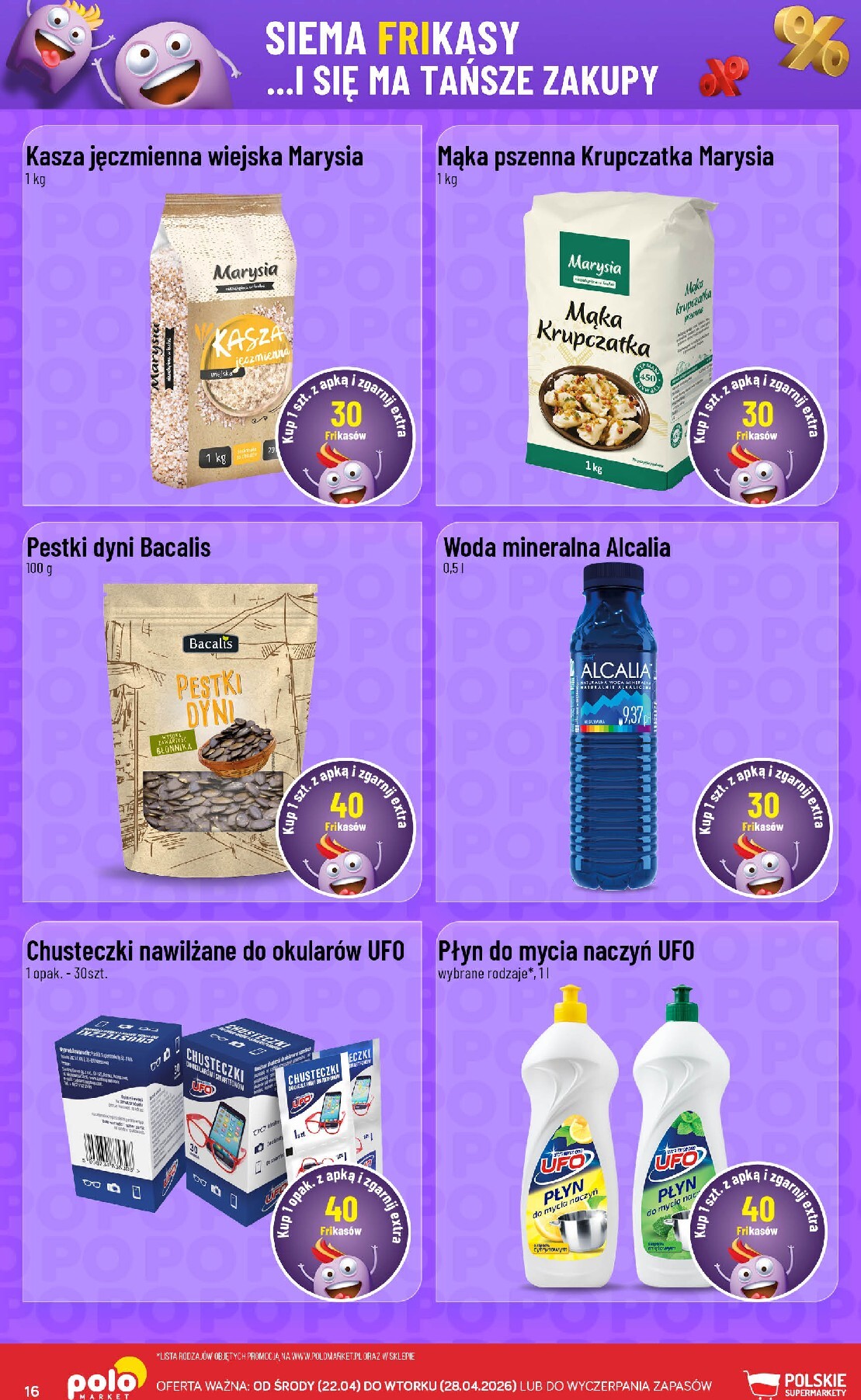polomarket - Nowa gazetka POLO market - Katalog Frikasy ważna od 22.04.2026 do 28.04.2026 - page: 16