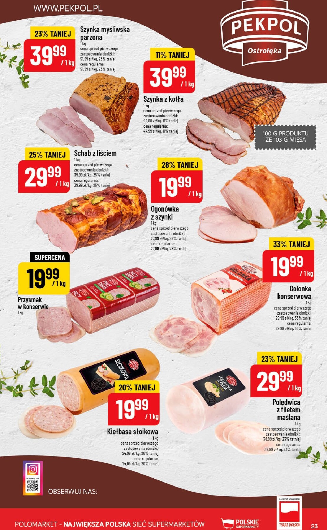 polomarket - Nowa gazetka POLO market ważna od 22.04.2026 do 28.04.2026 - page: 23