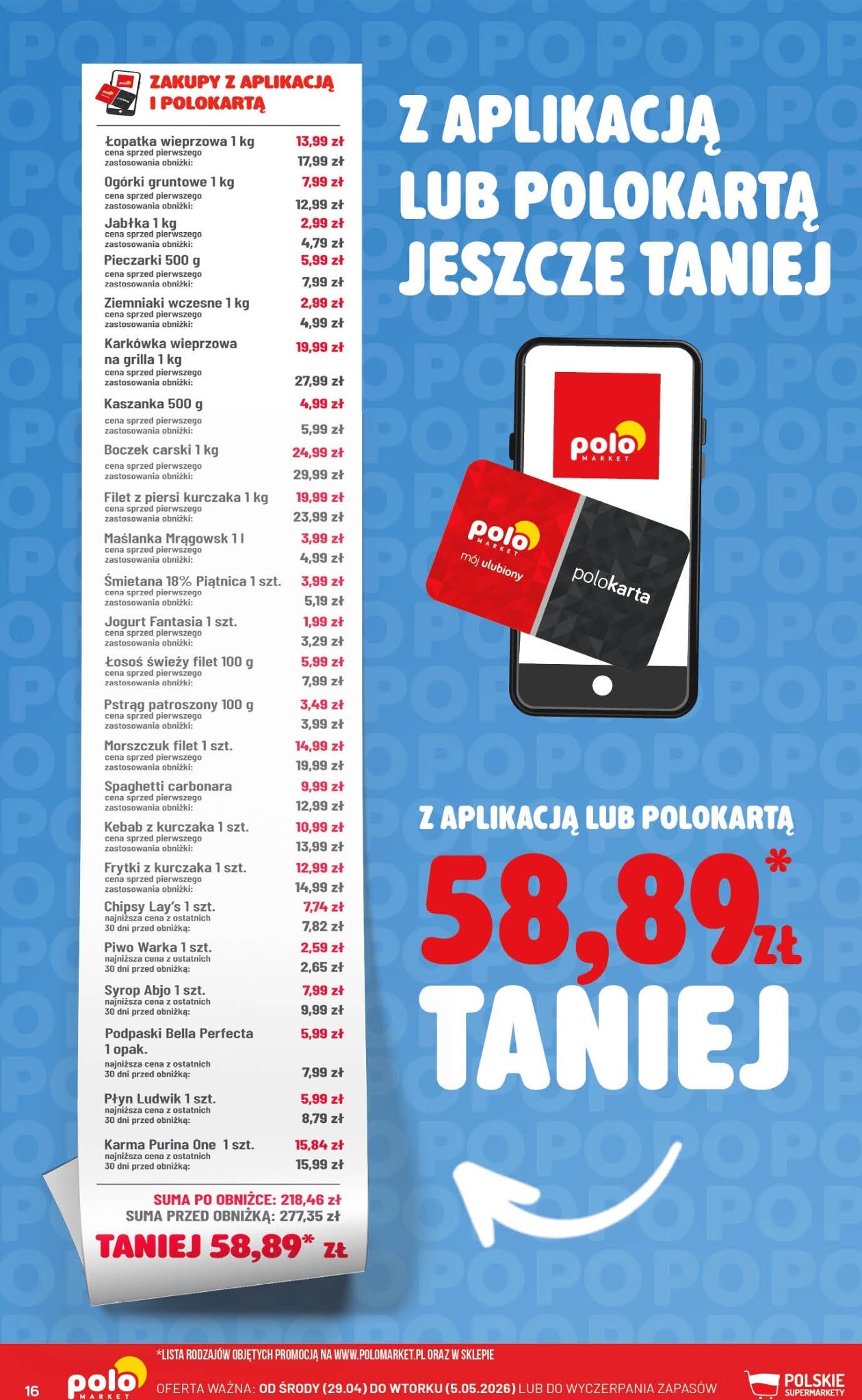 polomarket - Aktualna gazetka POLO market - Kupuj taniej z POLOappką ważna od 29.04.2026 do 05.05.2026 - page: 16