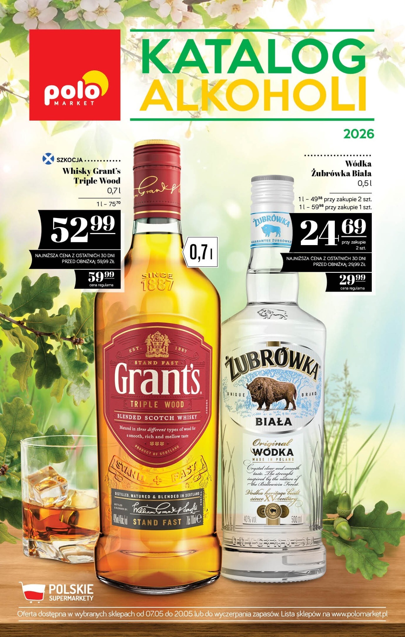 polomarket - Nowa gazetka POLO market - Katalog alkoholi ważna od 07.05.2026 do 20.05.2026