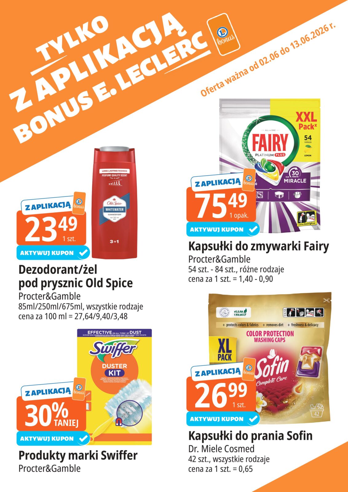 e-leclerc - Aktualna gazetka E.Leclerc - Kupuj tanio z bonus ważna od 02.06.2026 do 13.06.2026 - page: 17