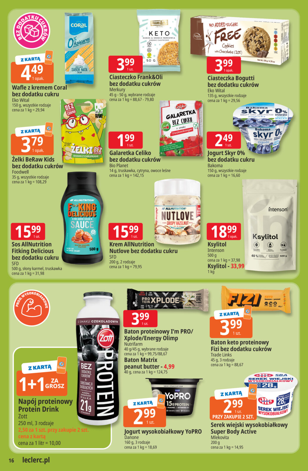 e-leclerc - Nowa gazetka E.Leclerc ważna od 22.09.2026 do 03.10.2026 - page: 16