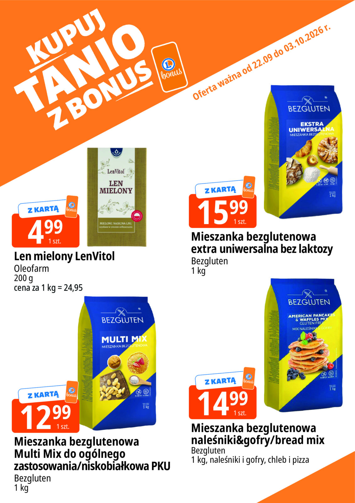 e-leclerc - Aktualna gazetka E.Leclerc - Kupuj tanio z bonus ważna od 22.09.2026 do 03.10.2026 - page: 16