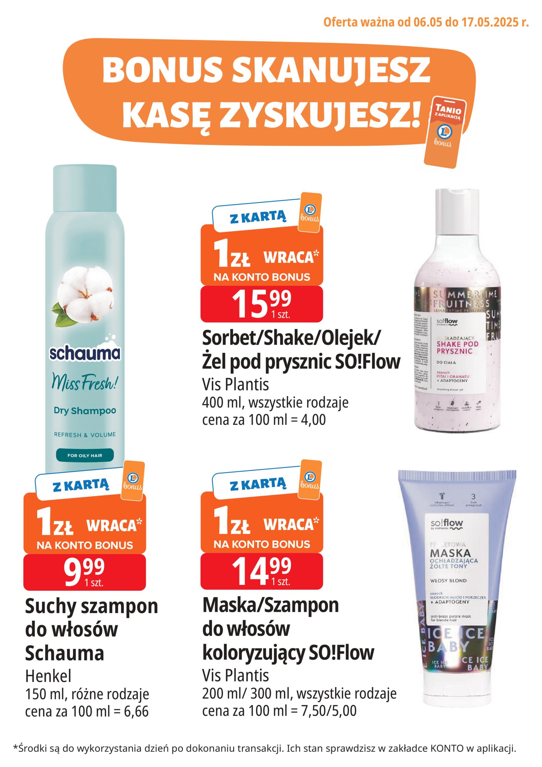 e-leclerc - E.Leclerc - Bonus skanujesz kasę zyskujesz gazetka ważna od 06.05. - 17.05.