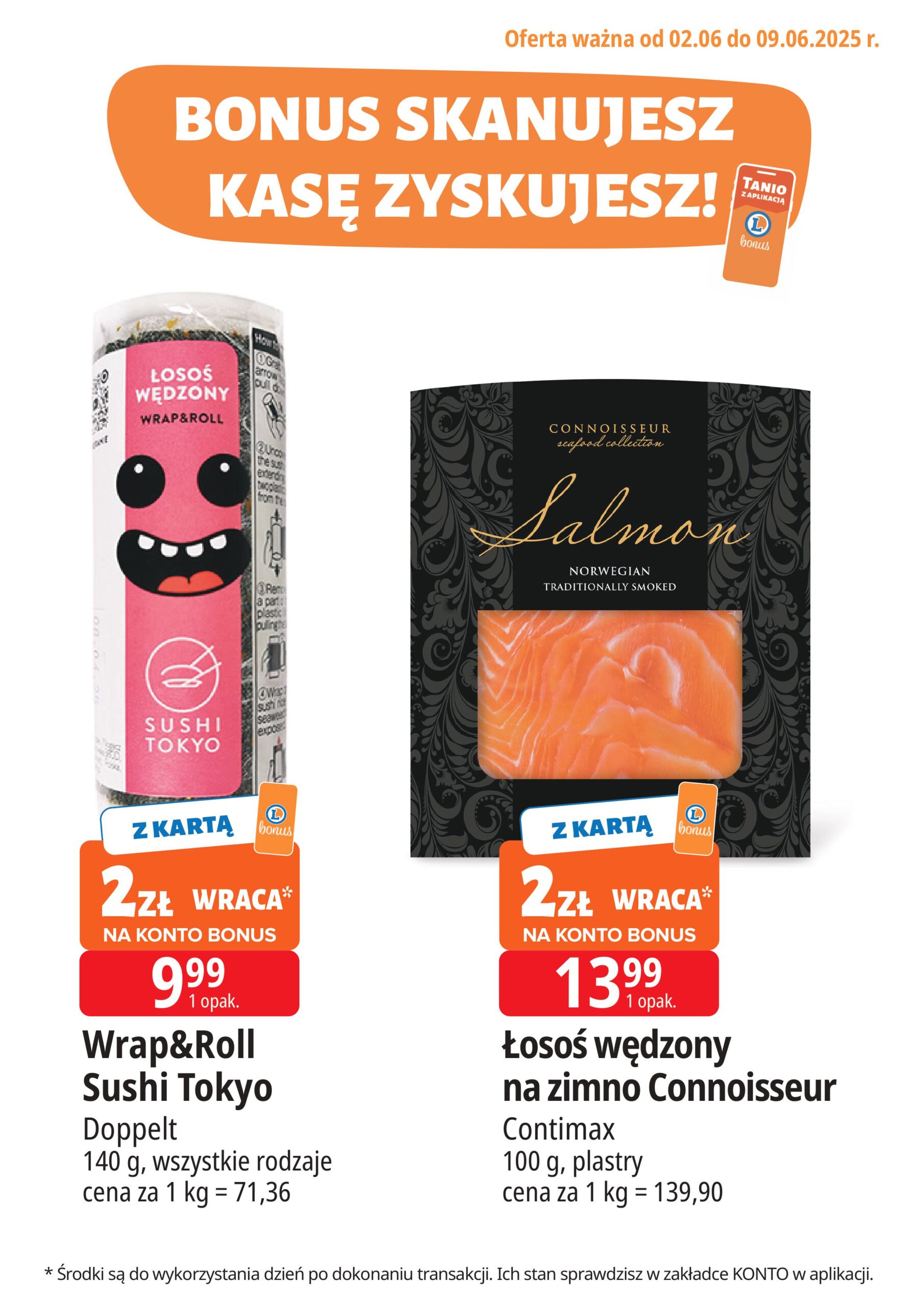 e-leclerc - E.Leclerc - Bonus skanujesz kasę zyskujesz gazetka ważna od 02.06. - 09.06. - page: 2