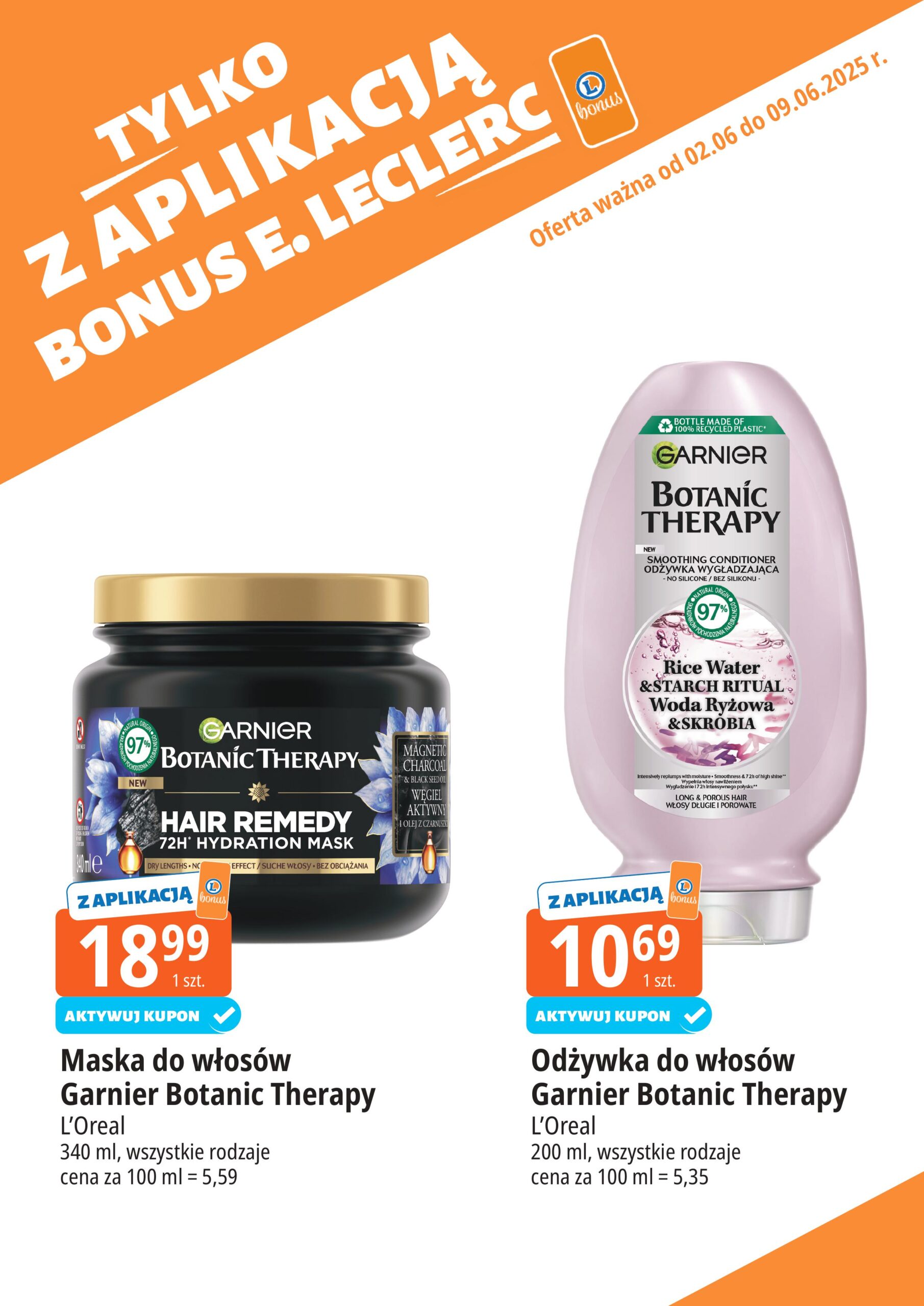 e-leclerc - E.Leclerc - Bonus skanujesz kasę zyskujesz gazetka ważna od 02.06. - 09.06. - page: 9