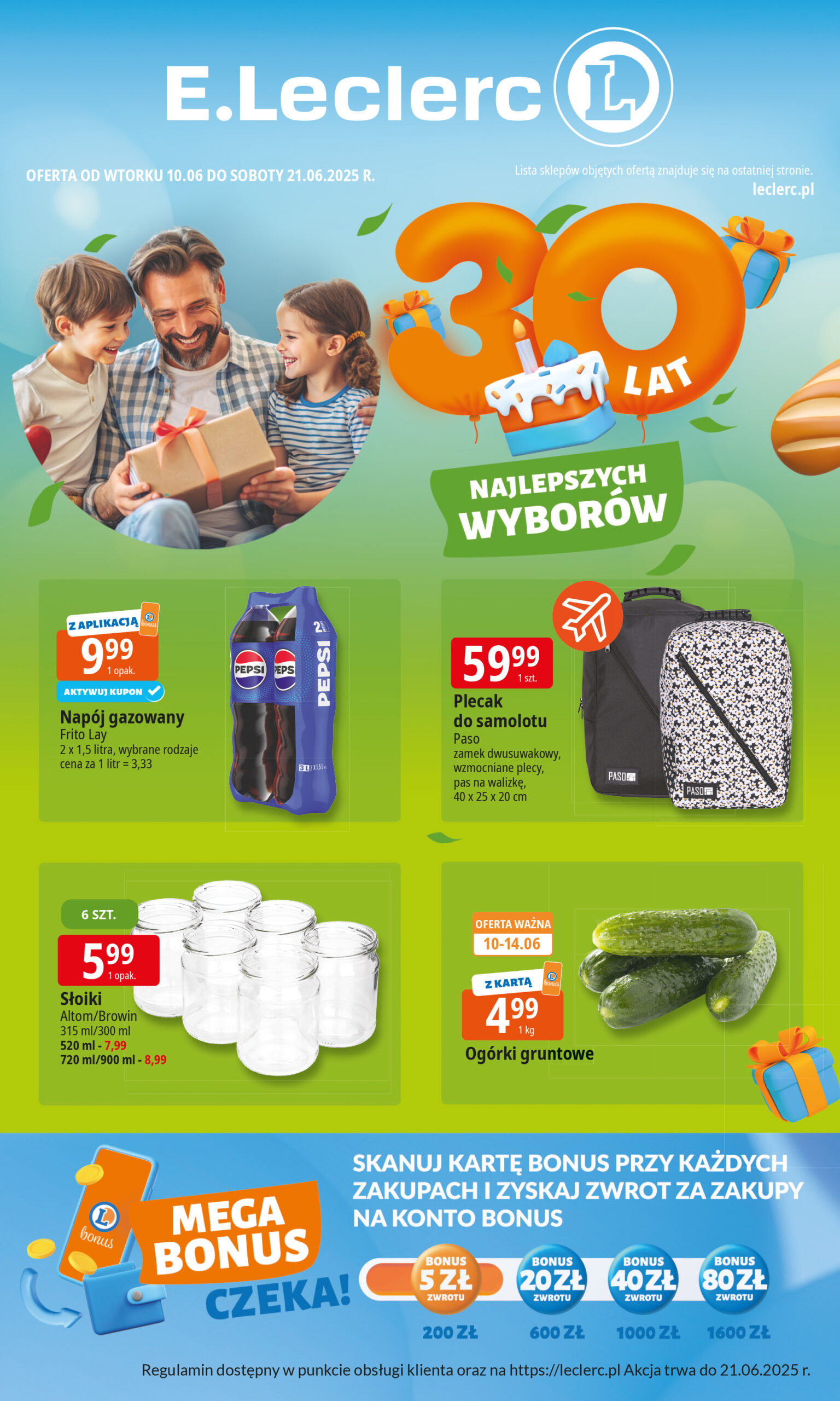 e-leclerc - Gazetka E.Leclerc ważna od 10.06. - 21.06.