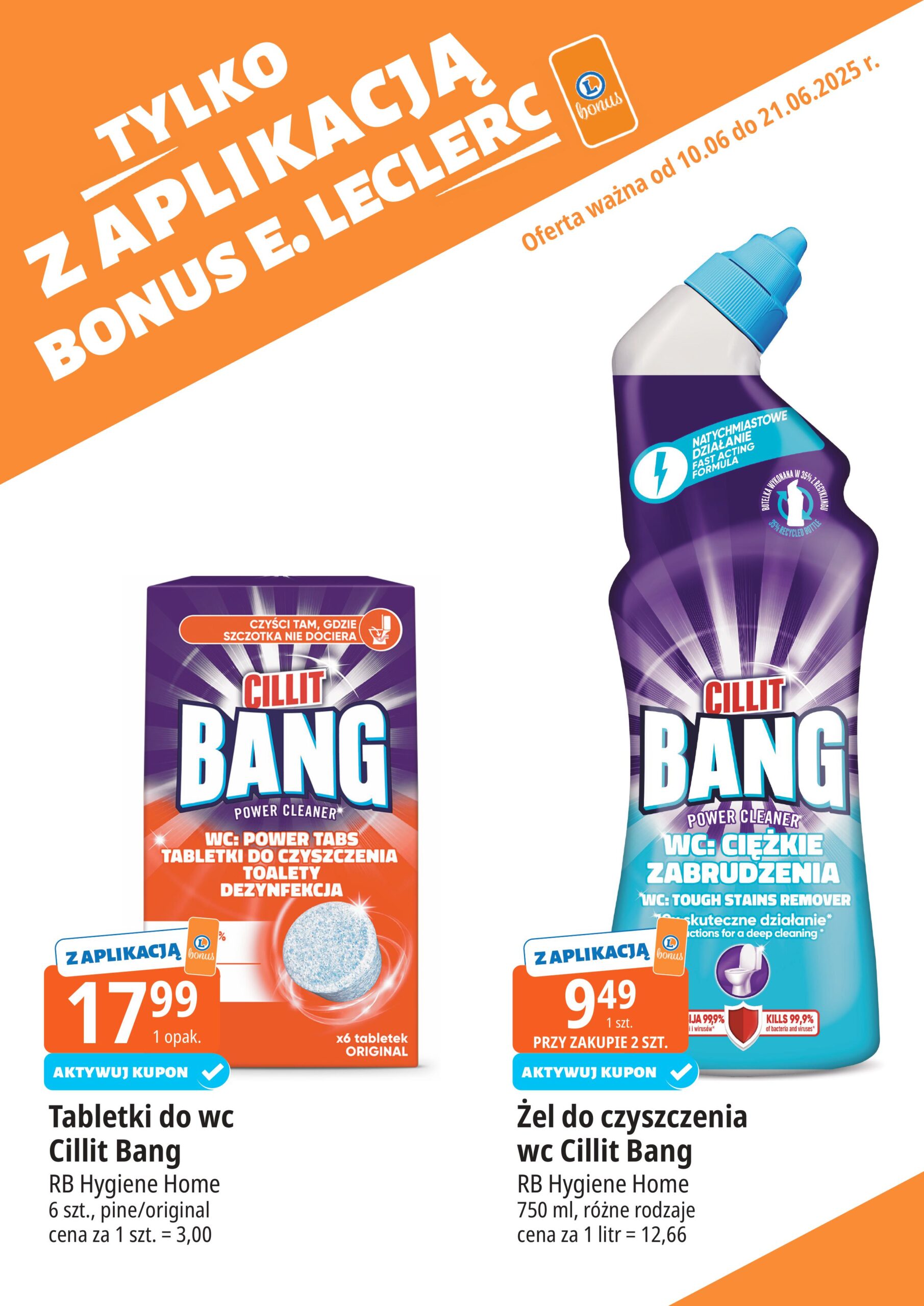 e-leclerc - Gazetka E.Leclerc - Oferty specjalne ważna od 10.06. - 21.06. - page: 14