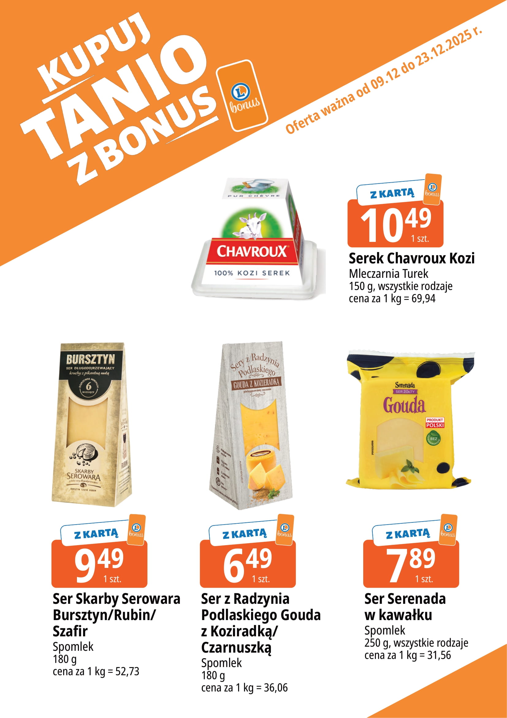 e-leclerc - Gazetka E.Leclerc - Bonus skanujesz kasę zyskujesz - ważna od 09.12. do 23.12. - page: 3