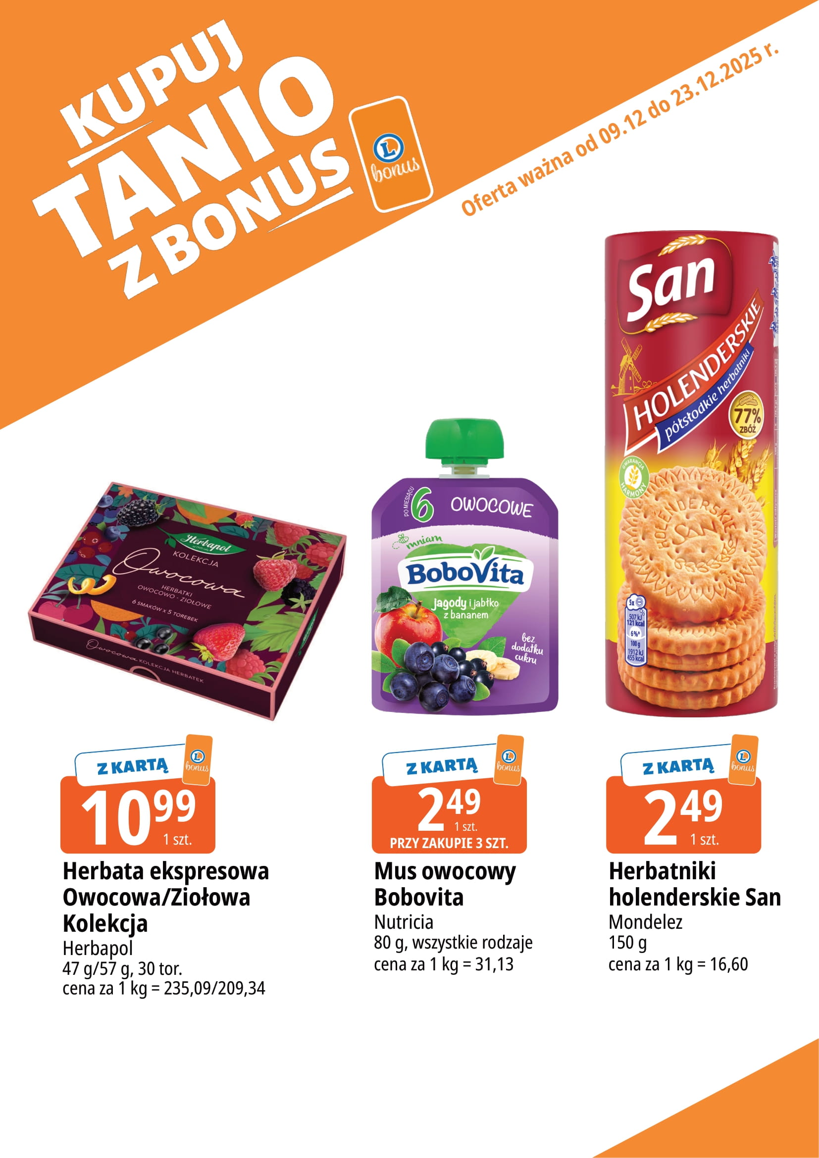 e-leclerc - Gazetka E.Leclerc - Bonus skanujesz kasę zyskujesz - ważna od 09.12. do 23.12. - page: 15