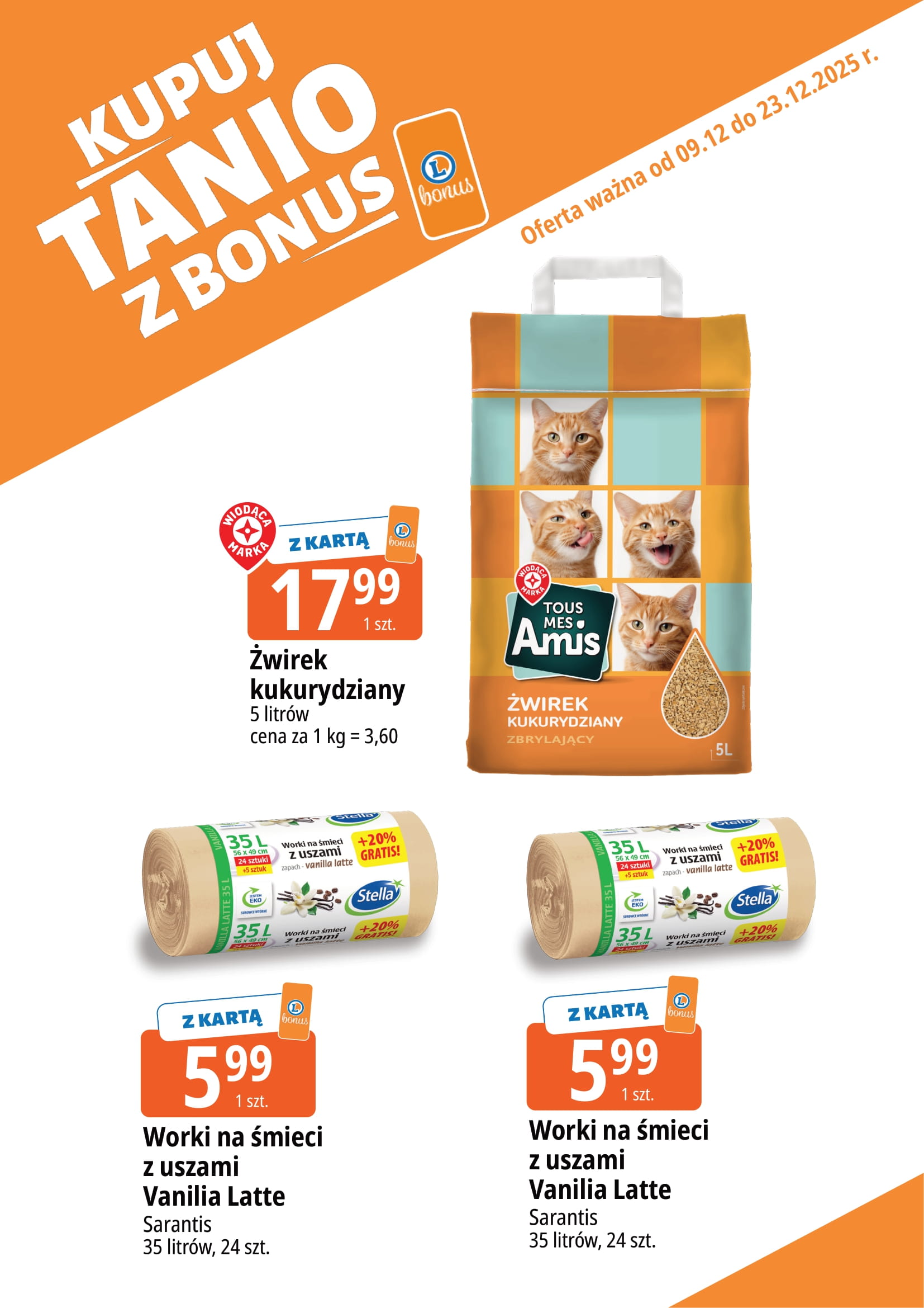 e-leclerc - Gazetka E.Leclerc - Bonus skanujesz kasę zyskujesz - ważna od 09.12. do 23.12. - page: 19