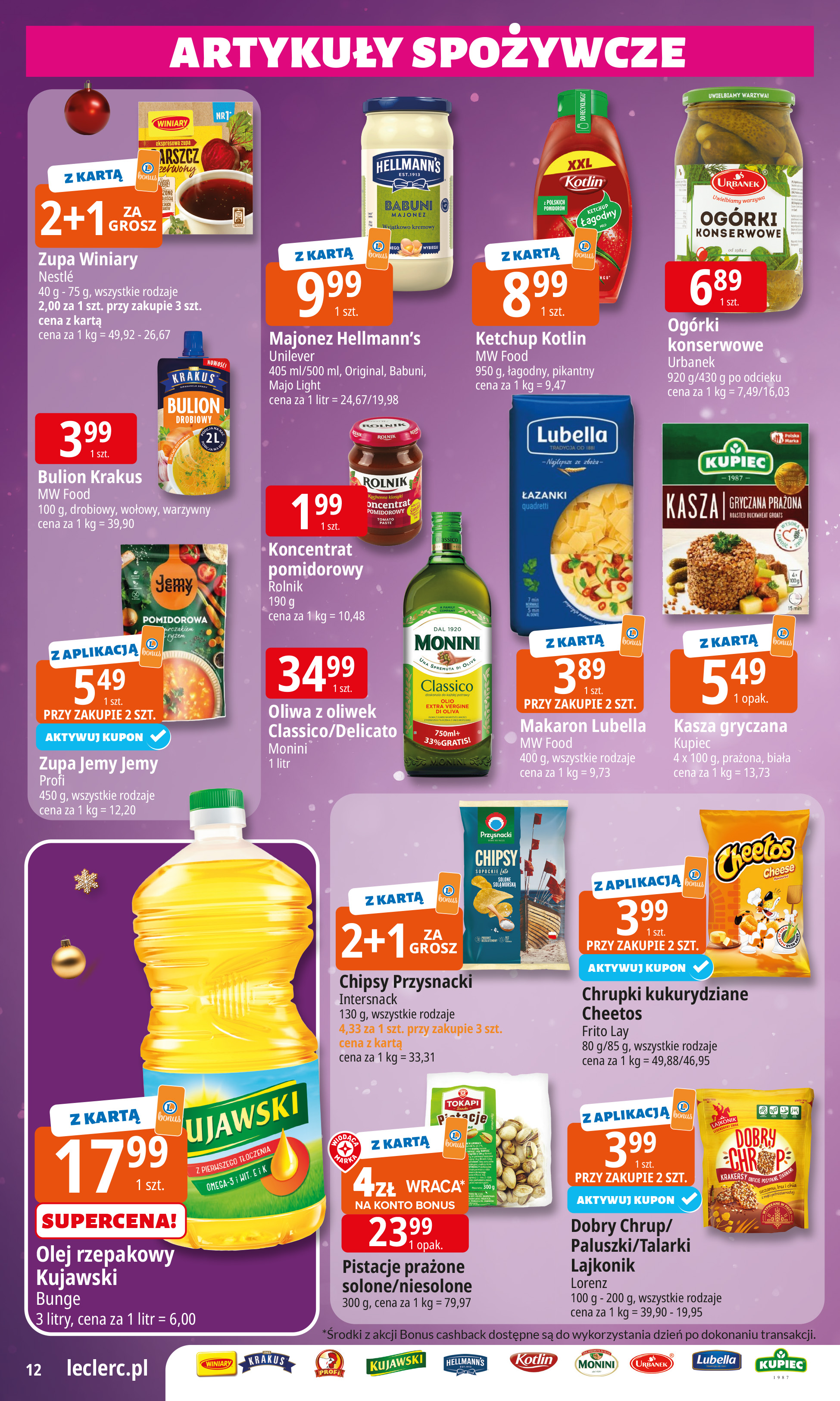 e-leclerc - Gazetka E.Leclerc - ważna od 15.12. do 23.12. - page: 12
