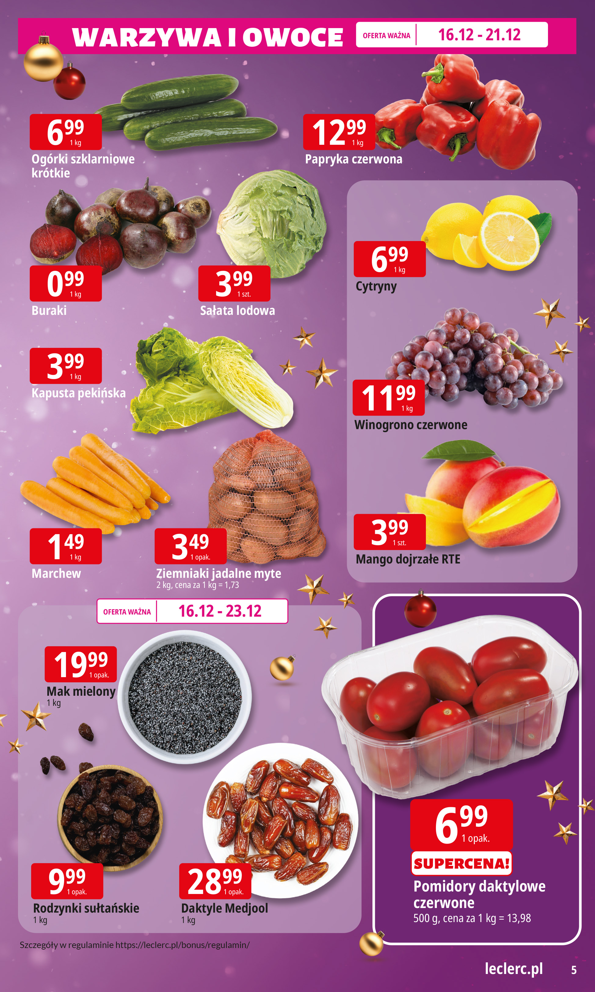 e-leclerc - Gazetka E.Leclerc - ważna od 15.12. do 23.12. - page: 5