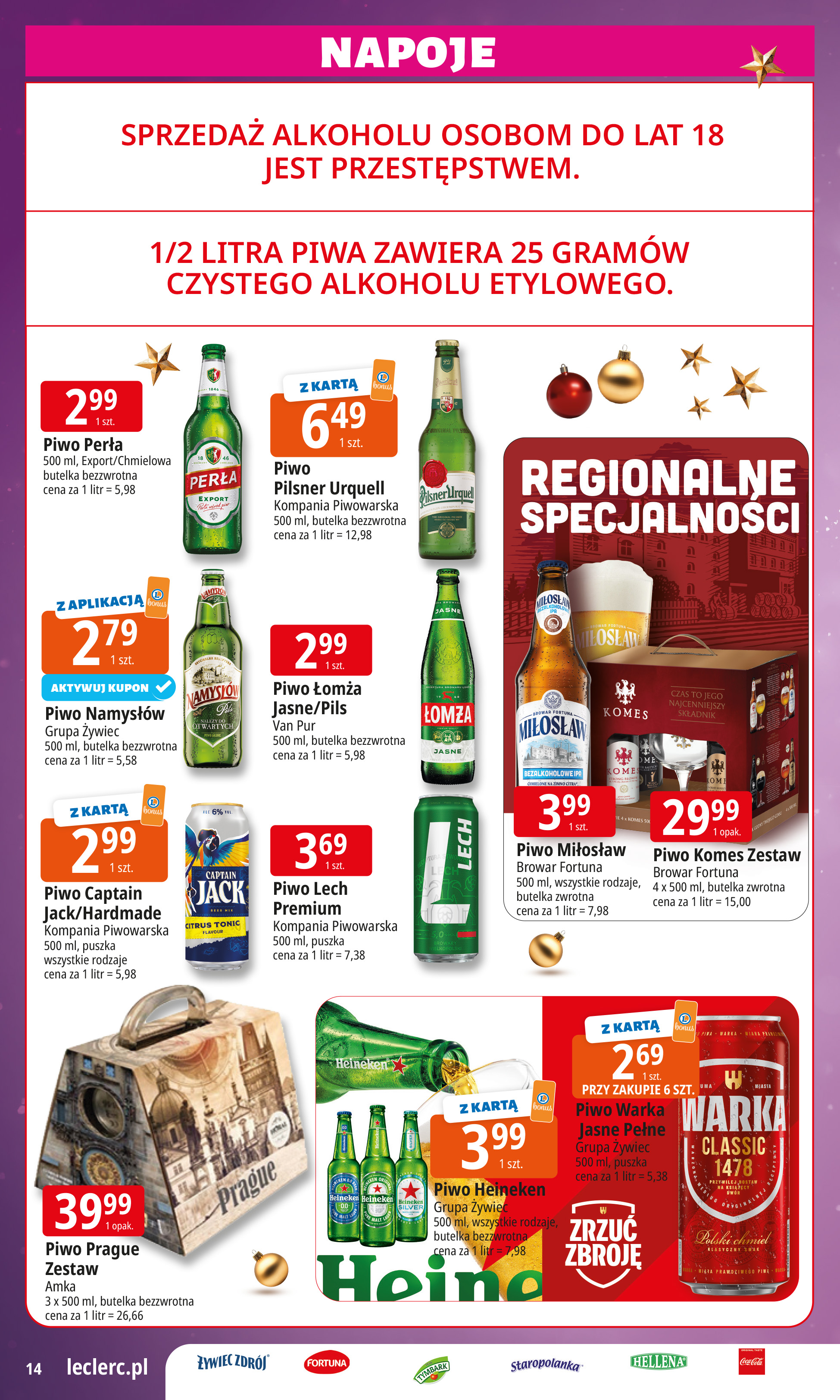 e-leclerc - Gazetka E.Leclerc - ważna od 15.12. do 23.12. - page: 14