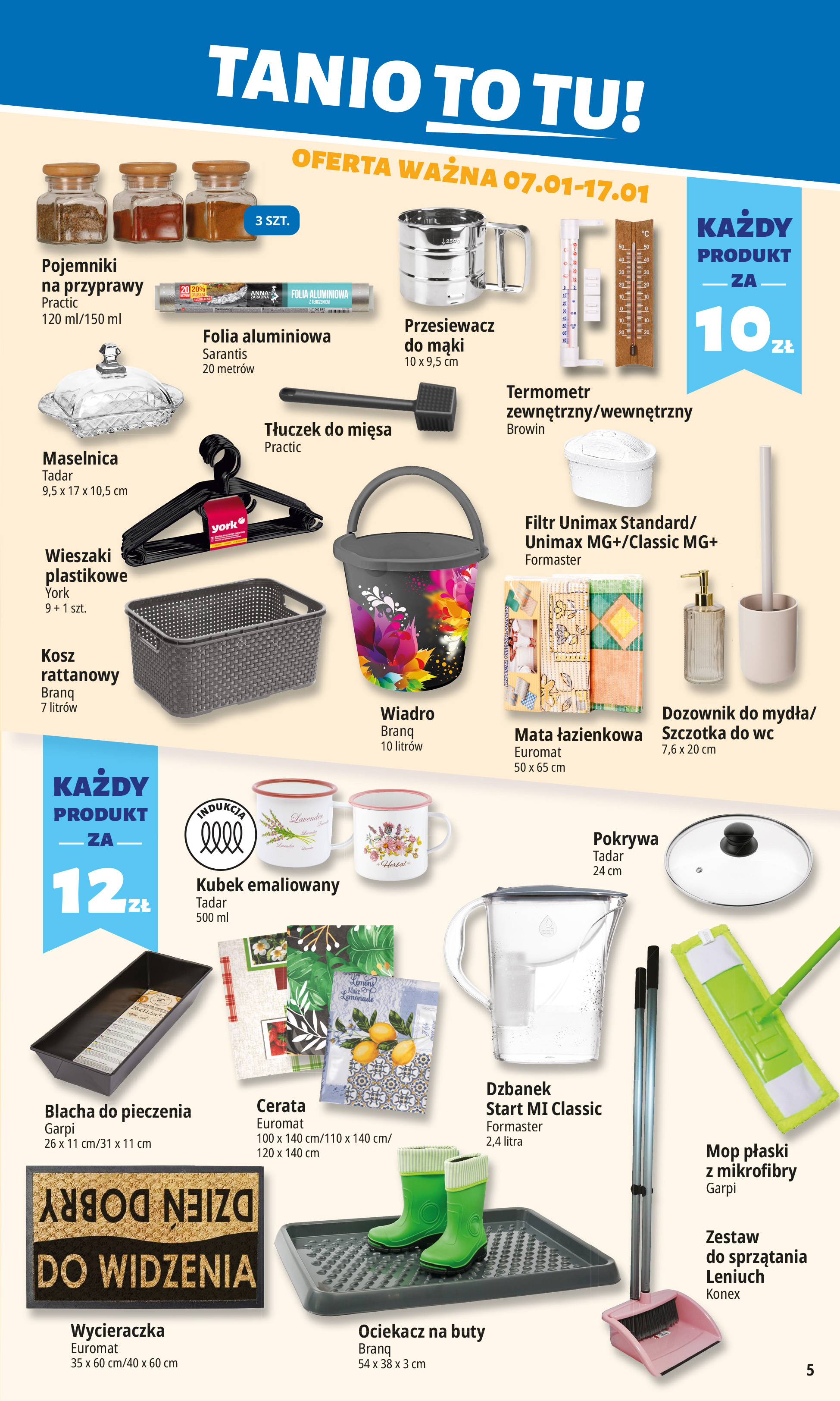 e-leclerc - Gazetka E.Leclerc - ważna od 07.01. do 12.01. - page: 5