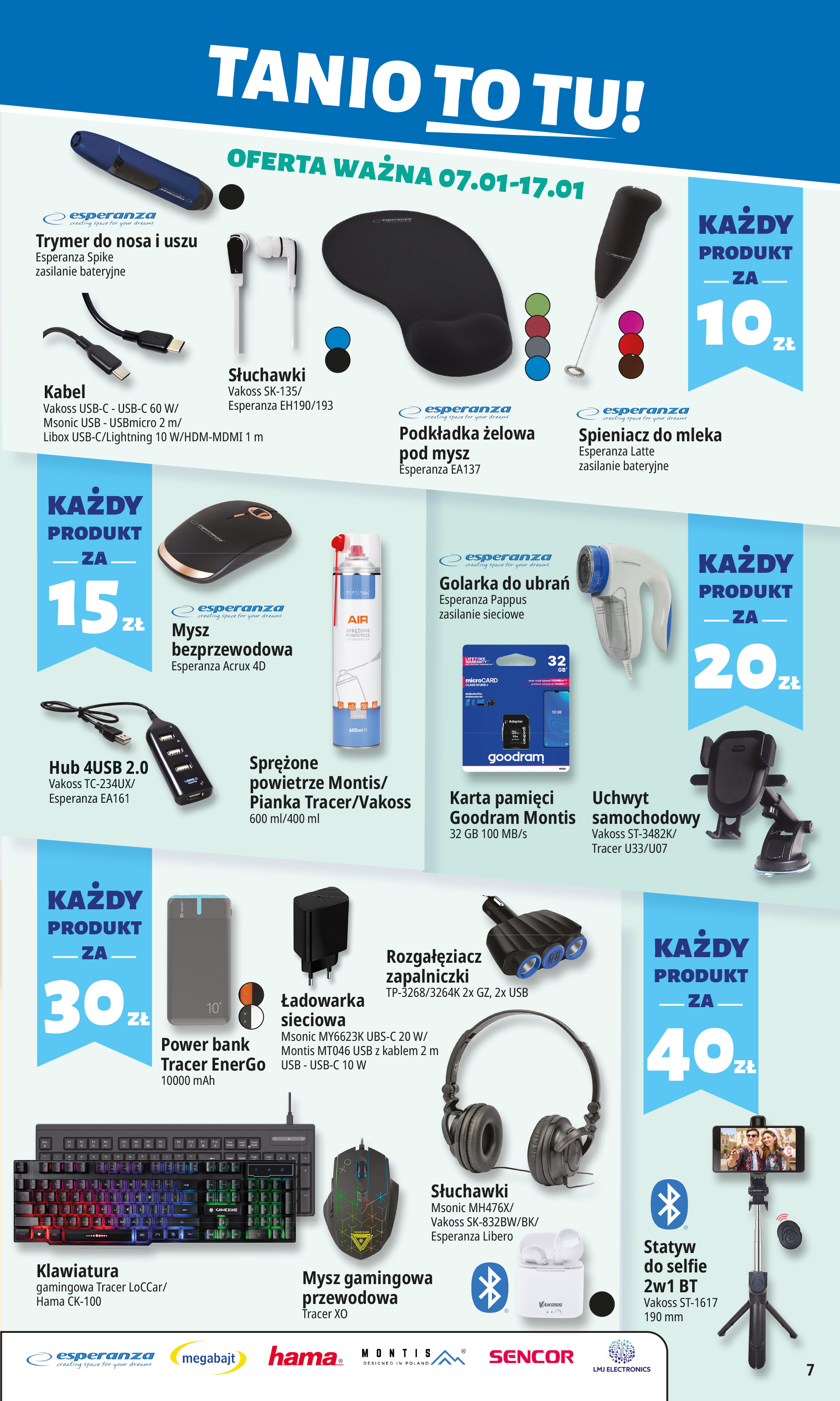 e-leclerc - Gazetka E.Leclerc - ważna od 07.01. do 12.01. - page: 7