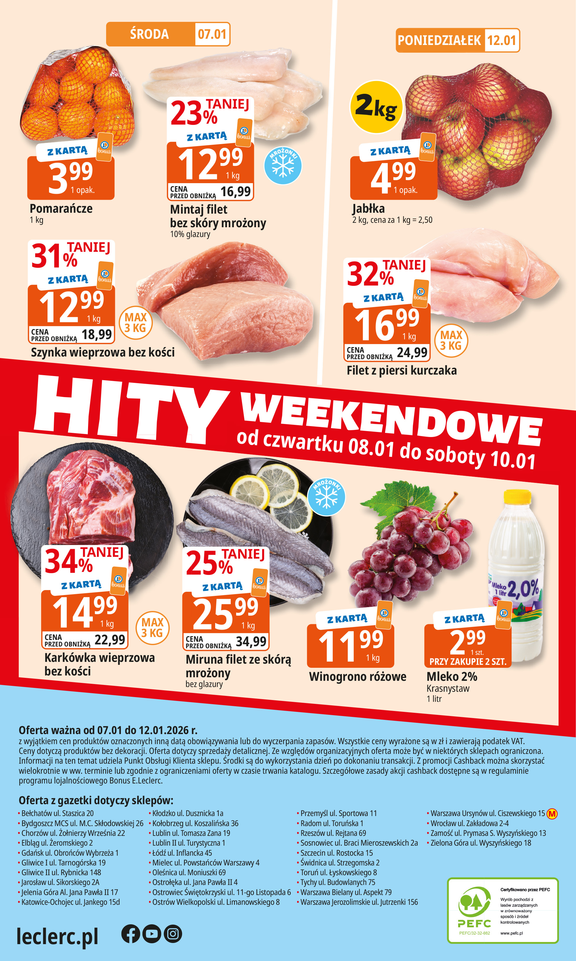 e-leclerc - Gazetka E.Leclerc - ważna od 07.01. do 12.01. - page: 24