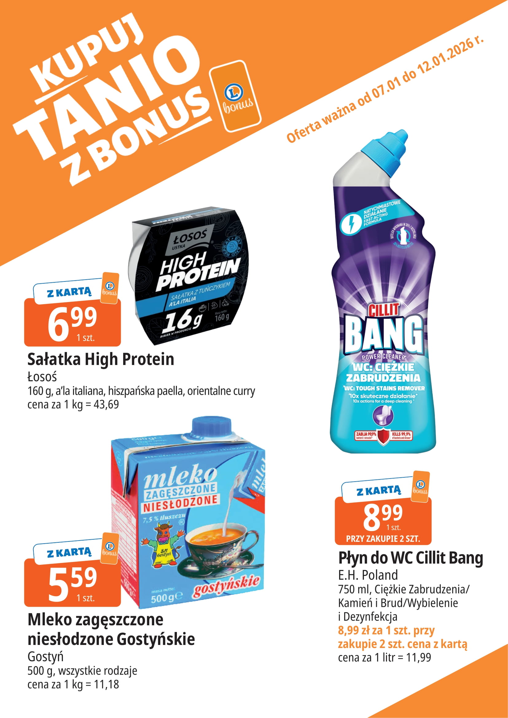 e-leclerc - Gazetka E.Leclerc - Kupuj tanio z bonus - ważna od 07.01. do 12.01. - page: 8