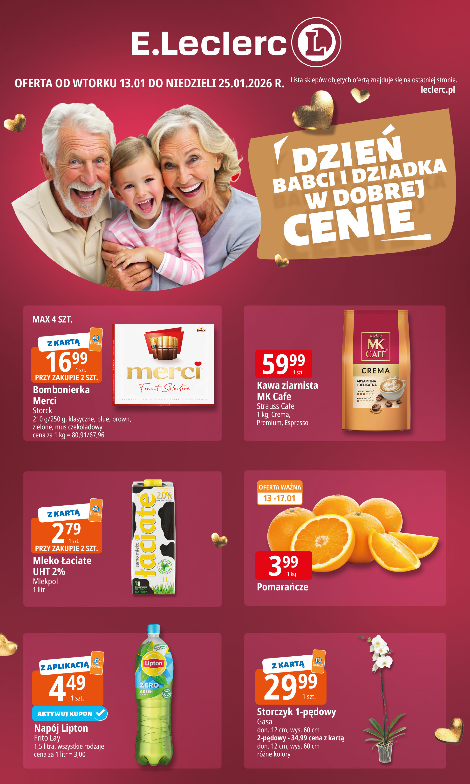 e-leclerc - Gazetka E.Leclerc - ważna od 13.01. do 25.01.
