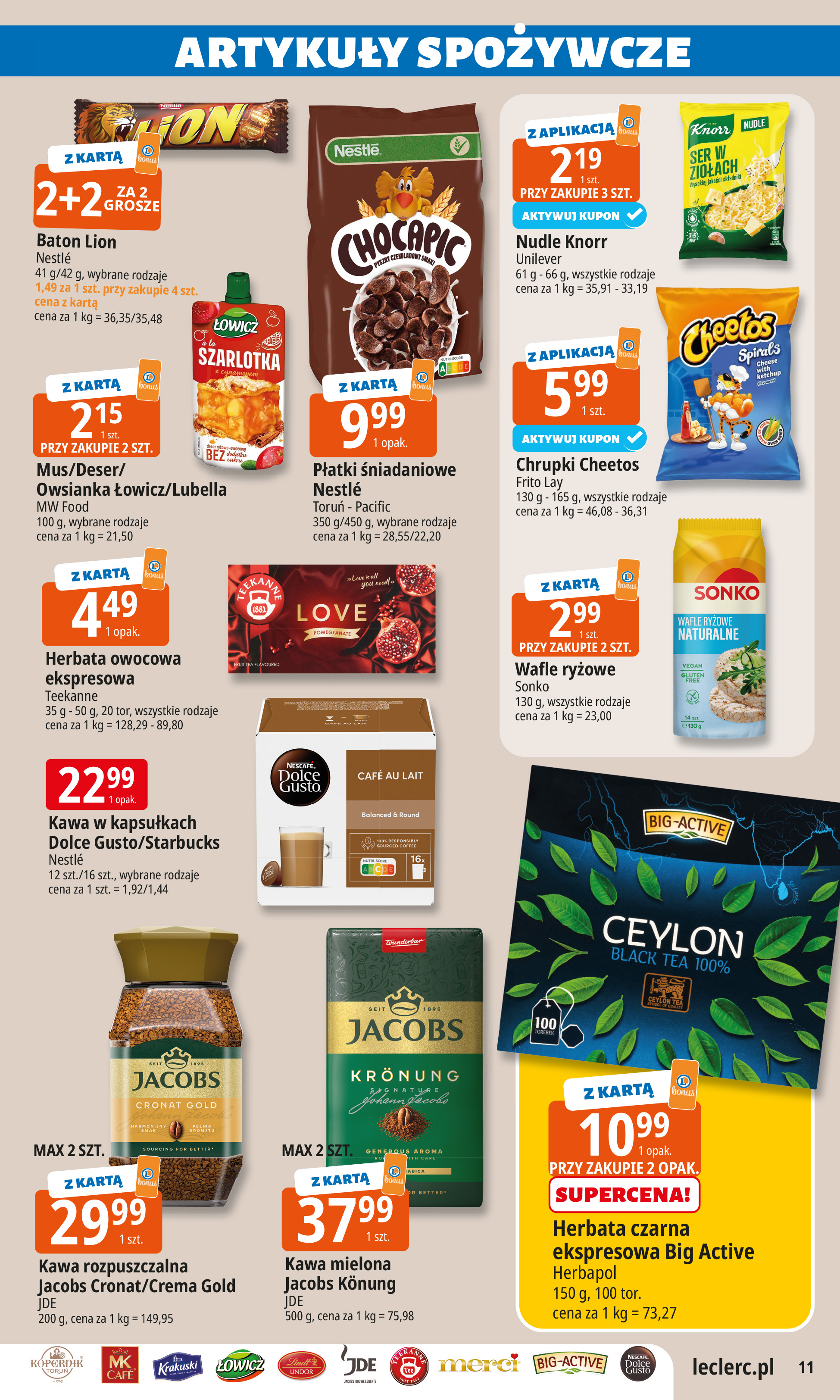 e-leclerc - Gazetka E.Leclerc - ważna od 13.01. do 25.01. - page: 11