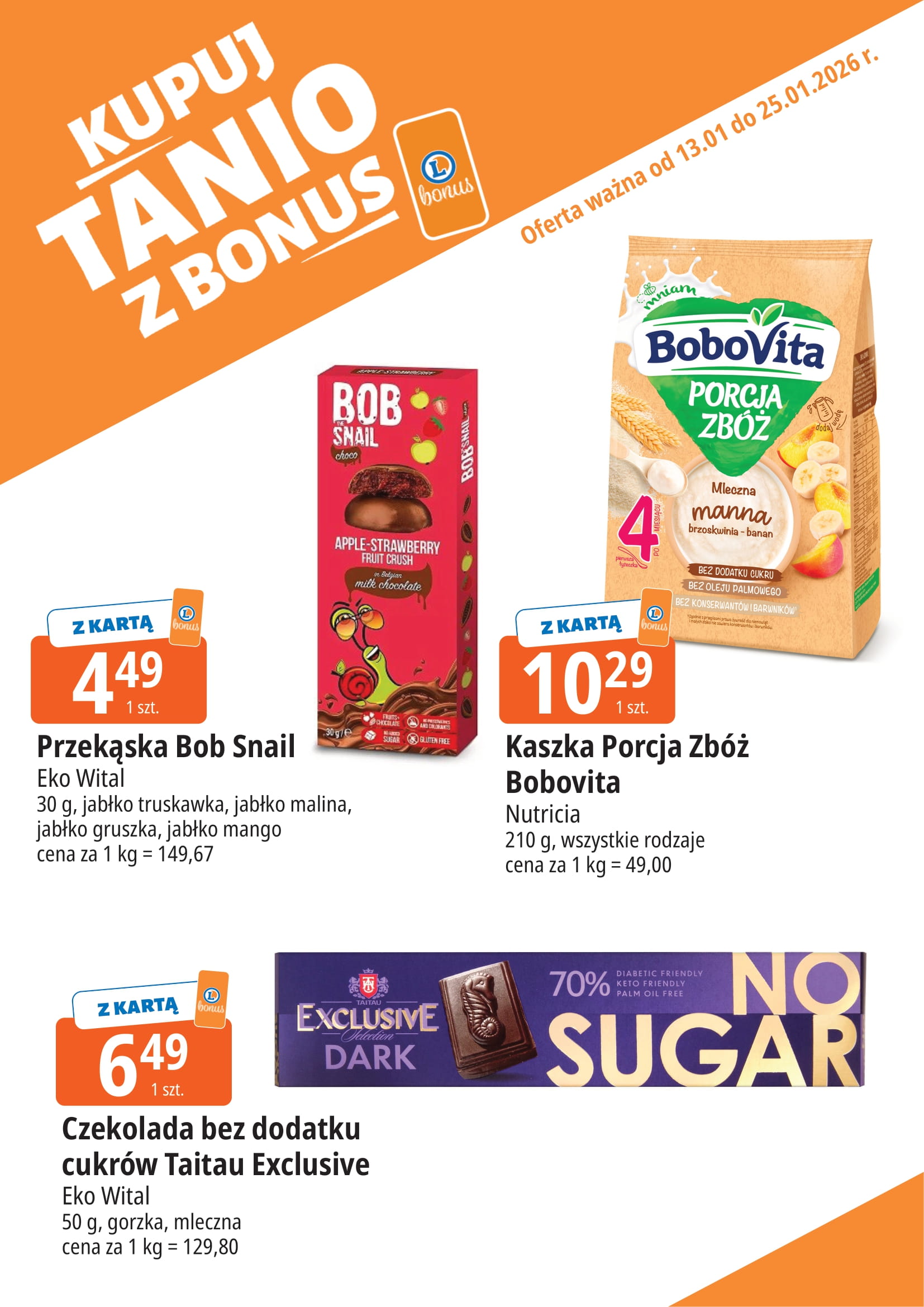 e-leclerc - Gazetka E.Leclerc - Bonus skanujesz kasę zyskujesz - ważna od 13.01. do 25.01. - page: 12